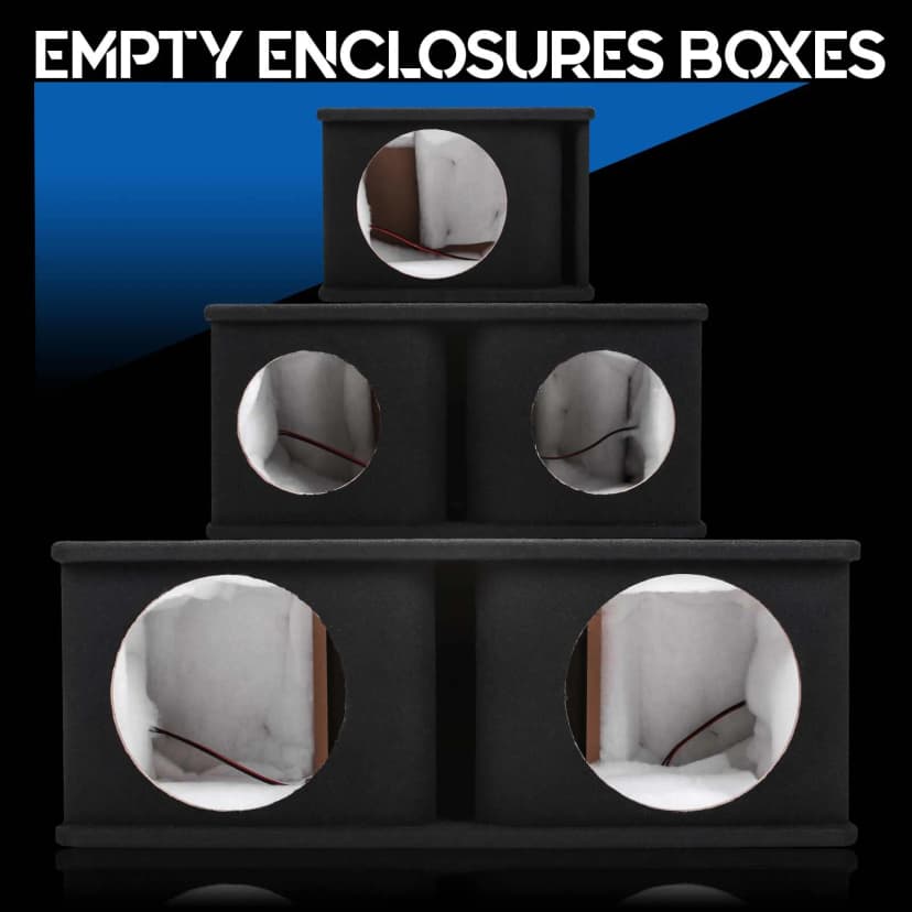 Empty Subwoofer Boxes