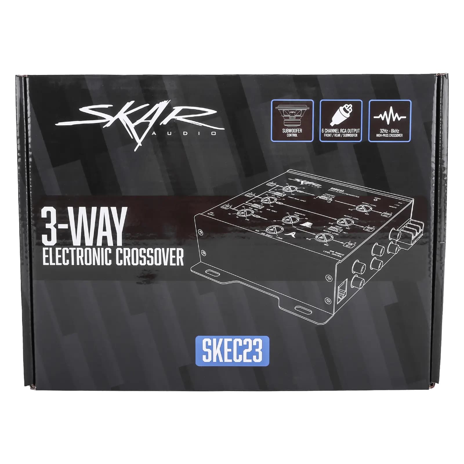 Featured Product Photo 7 for SKEC23 | 3-Way 6 Channel Electronic Crossover
