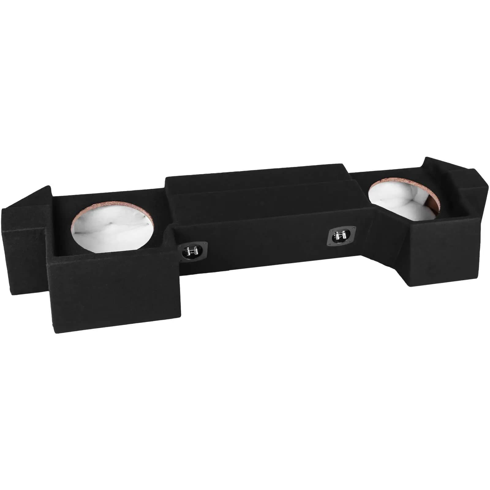 Featured Product Photo for 2019-2025 Ram 1500 (5th Gen) Crew Cab Compatible Dual 10" Sealed Subwoofer Enclosure