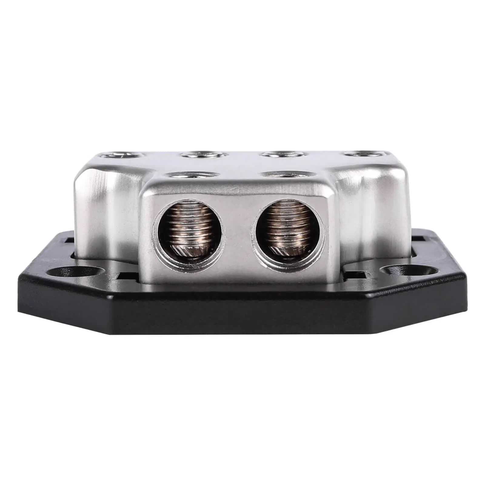 Featured Product Photo 2 for SK-DIST-BLK5 | Dual 4 Gauge to Quad 4/8 Gauge Power Distribution Block