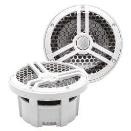 SK65M | Marine 6.5" Full Range 2-Way 320 Watt Speakers - White (Pair) - View 1