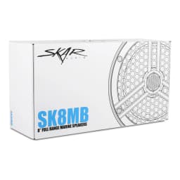SK8MB | Marine 8" Full Range 2-Way 500 Watt Speakers - Black (Pair) - View 8