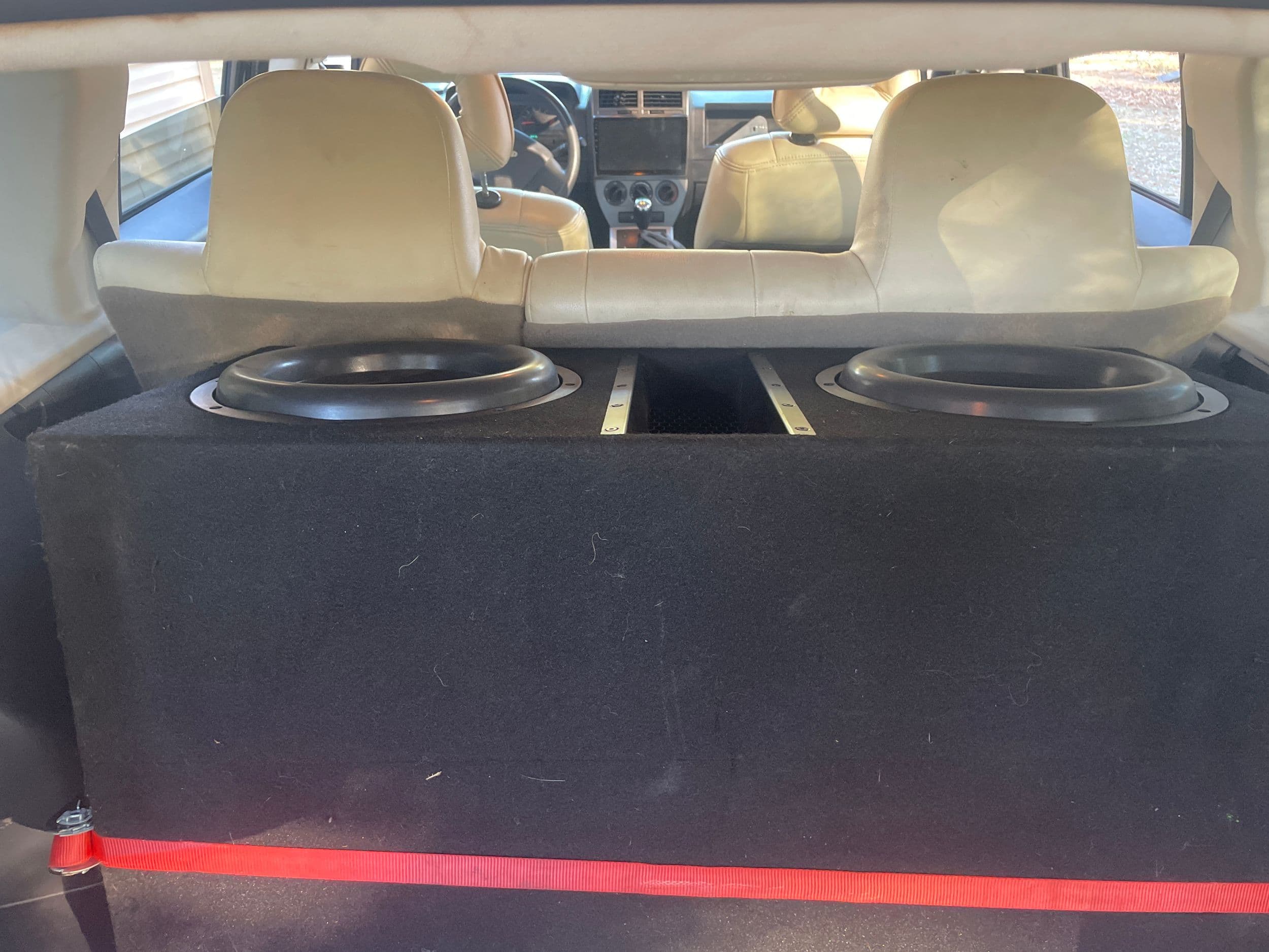EVL-2X12D4 | Dual 12" EVL Loaded Vented Sub Enclosure