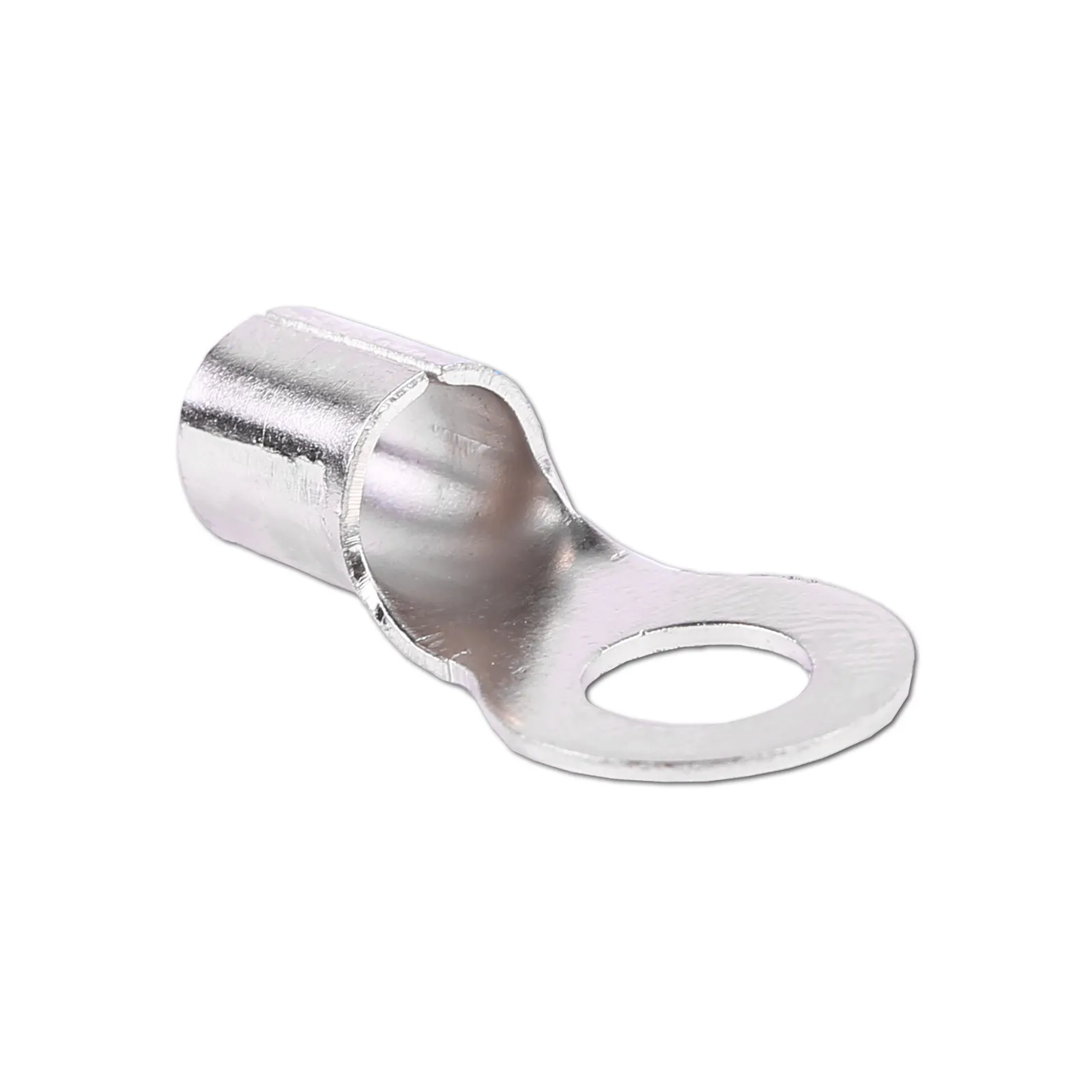 SKRING-TERM-4GA-10PK | 4 Gauge (5/16") Nickel Plated Premium Ring Terminals (10-Pack) #4