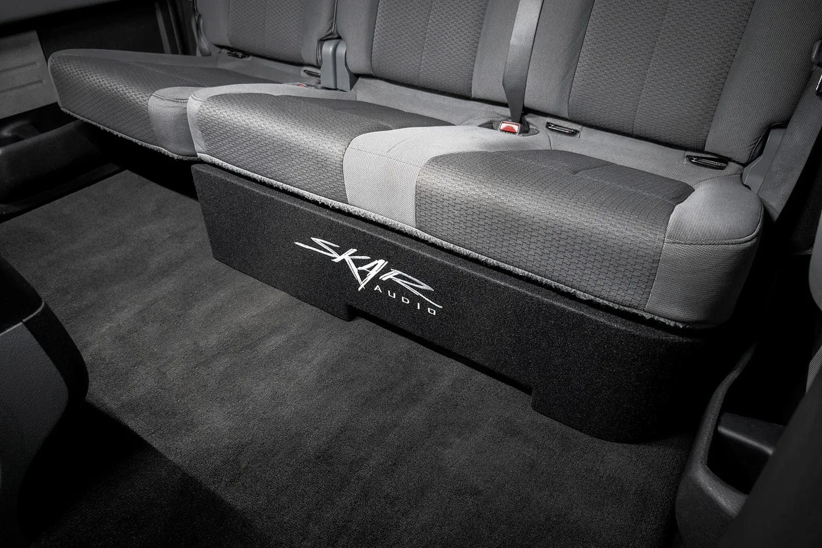 2009-2014 Ford F-150 Super Crew Cab Compatible Single 10" Ported Subwoofer Enclosure #9