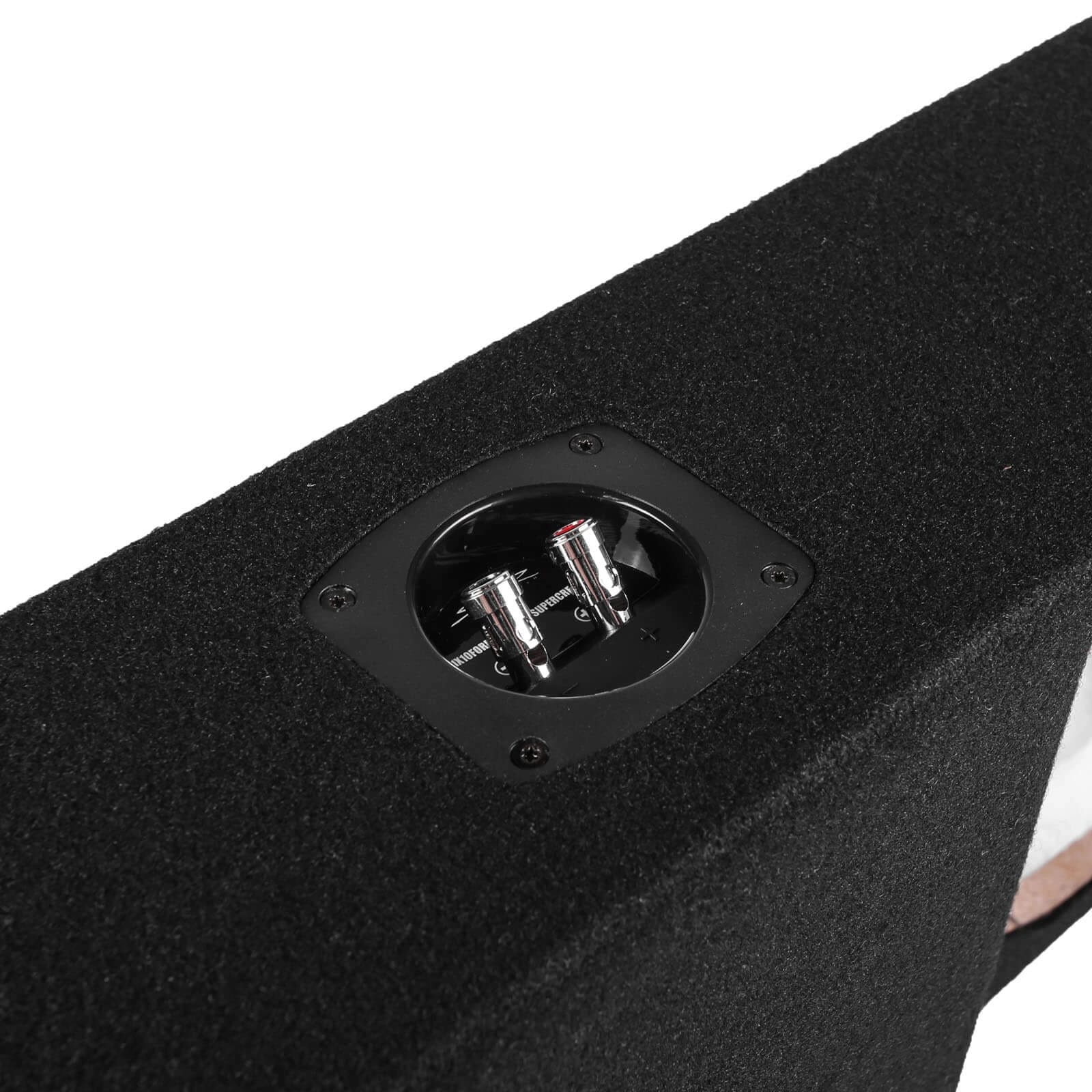 2015-2025 Ford F-150 Super Crew Cab Compatible Single 10" Ported Subwoofer Enclosure #6