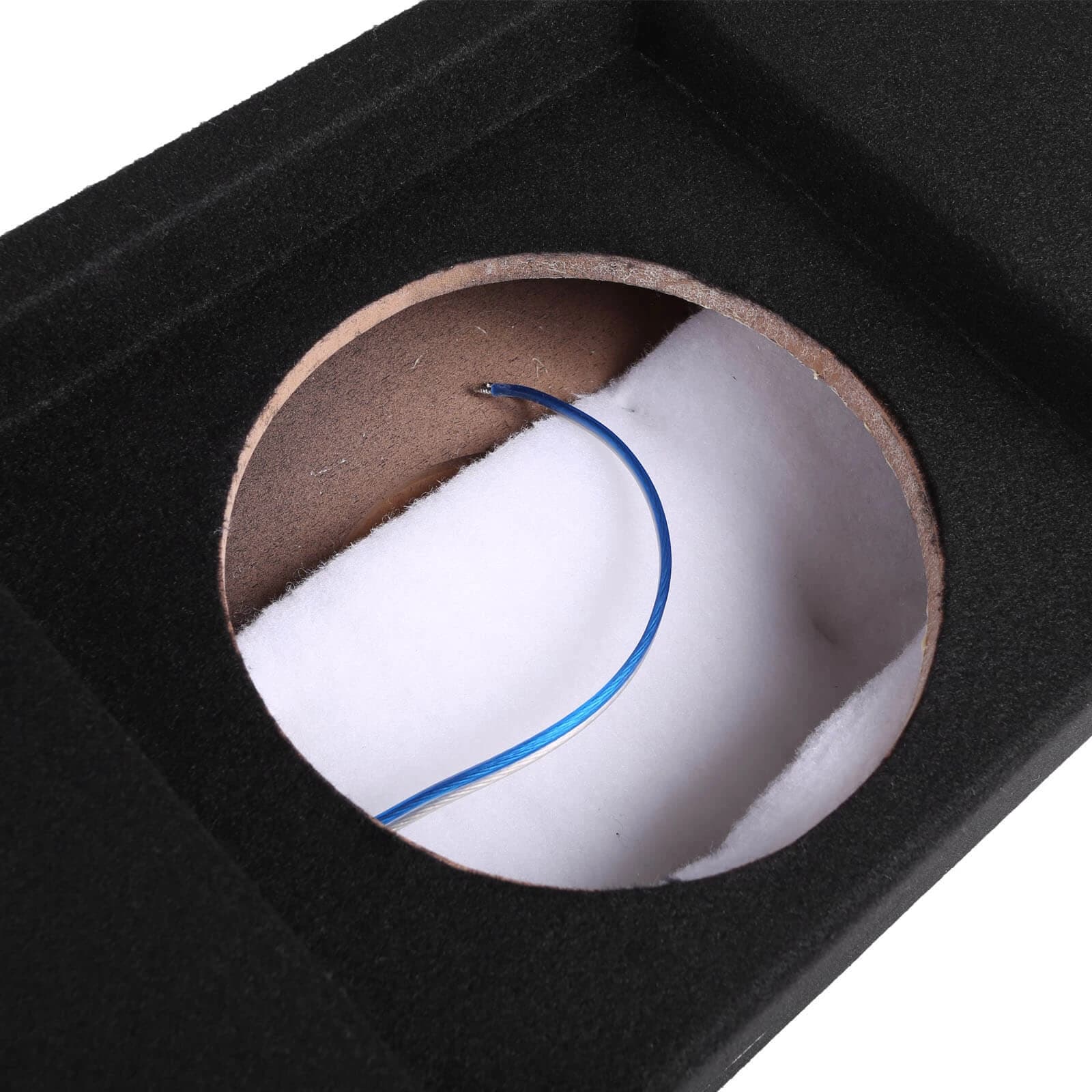 Featured Product Photo 6 for 2015-2025 Ford F-150 Super Crew Cab Compatible Single 10" Ported Subwoofer Enclosure