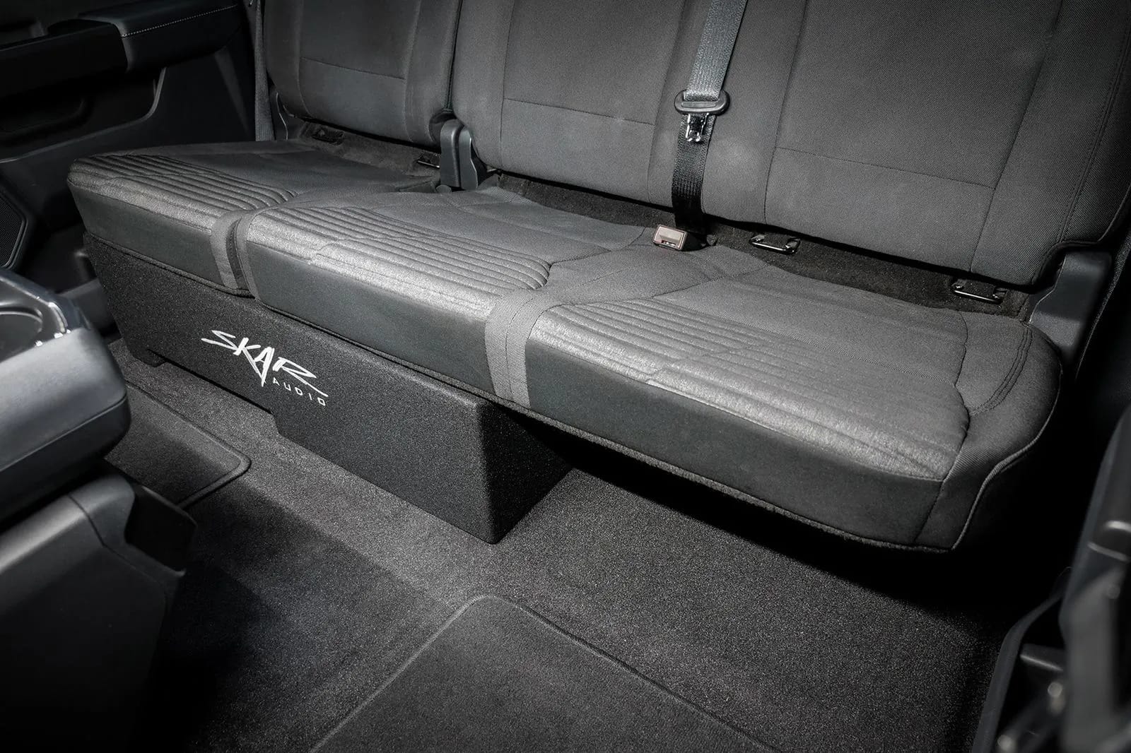 2015-2025 Ford F-150 Super Crew Cab Compatible Single 10" Ported Subwoofer Enclosure #9