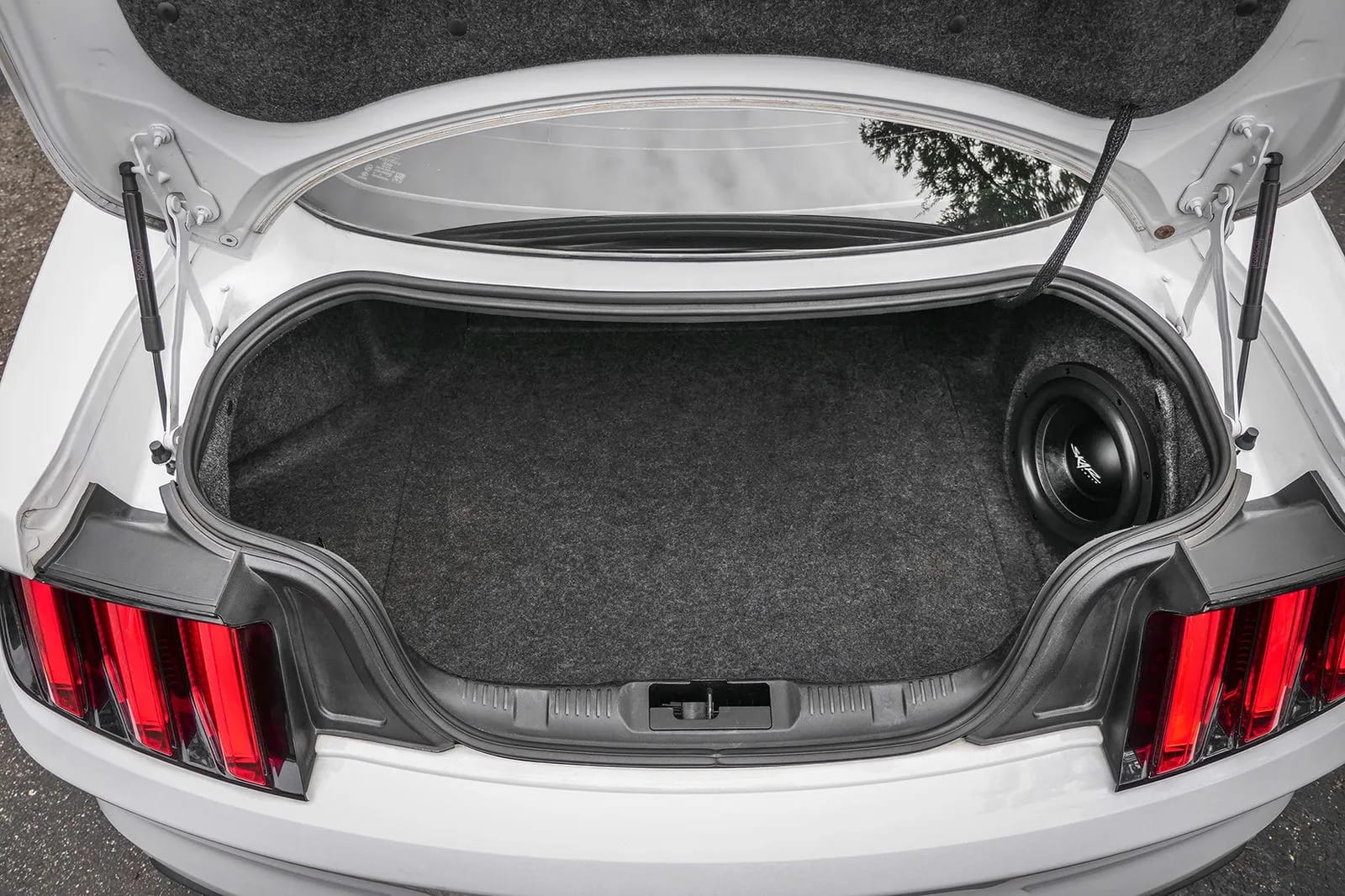 2015-2025 Ford Mustang Compatible Single 10" Sealed Subwoofer Enclosure #11