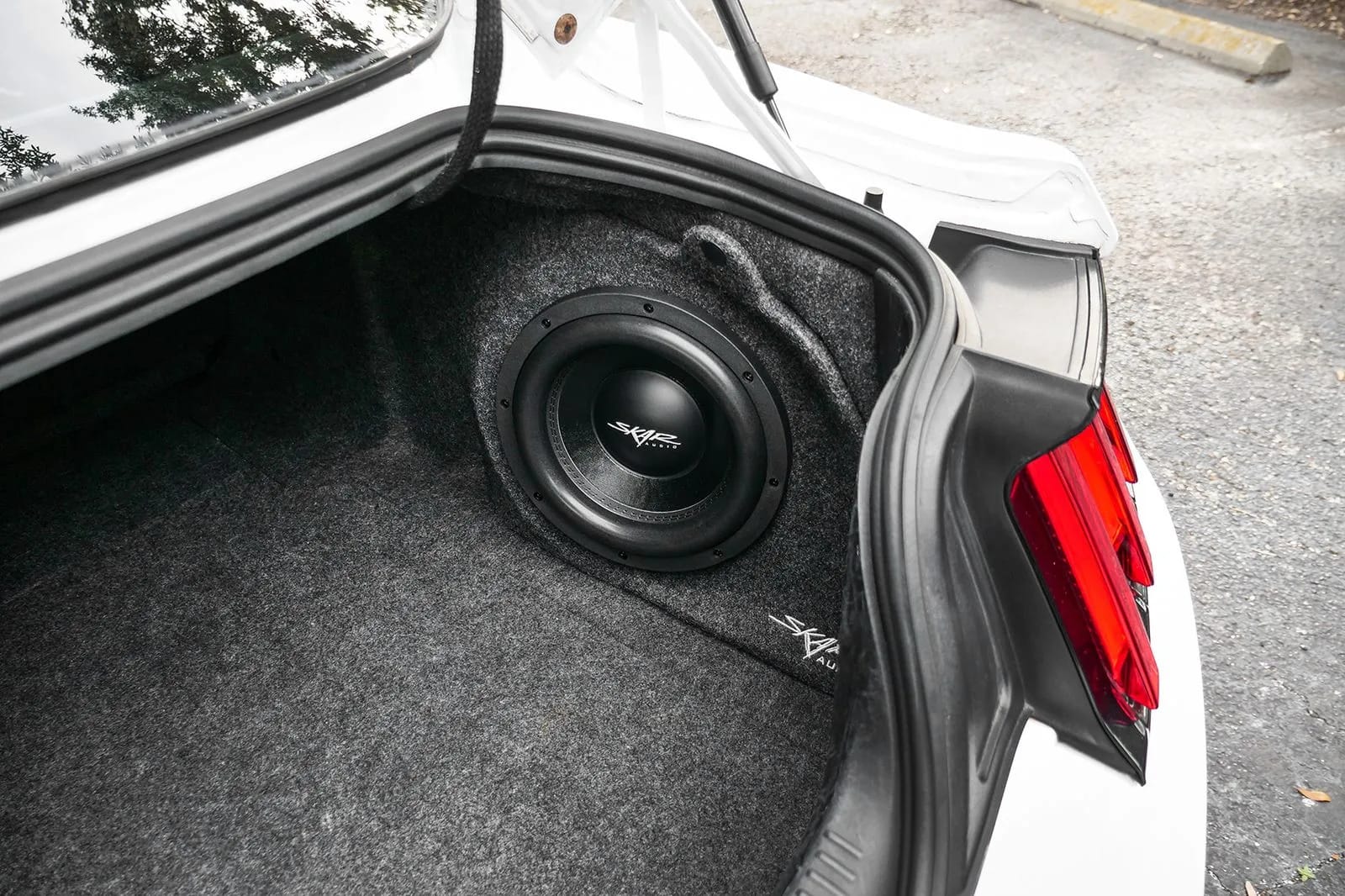 2015-2025 Ford Mustang Compatible Single 10" Sealed Subwoofer Enclosure #12