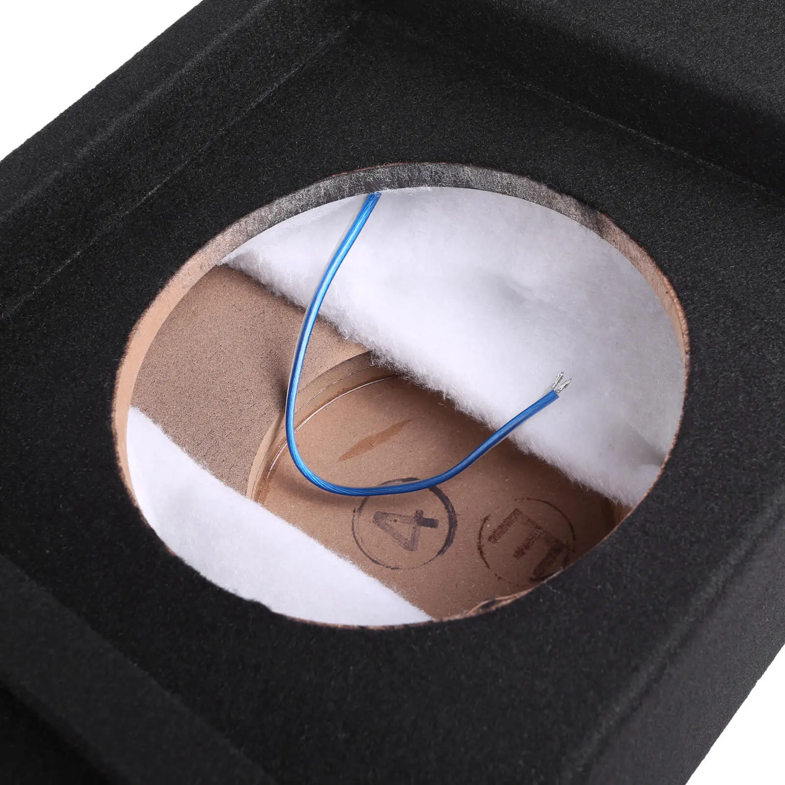 2014-2018 Chevy Silverado & GMC Sierra Crew Cab Compatible Single 10" Ported Subwoofer Enclosure #7