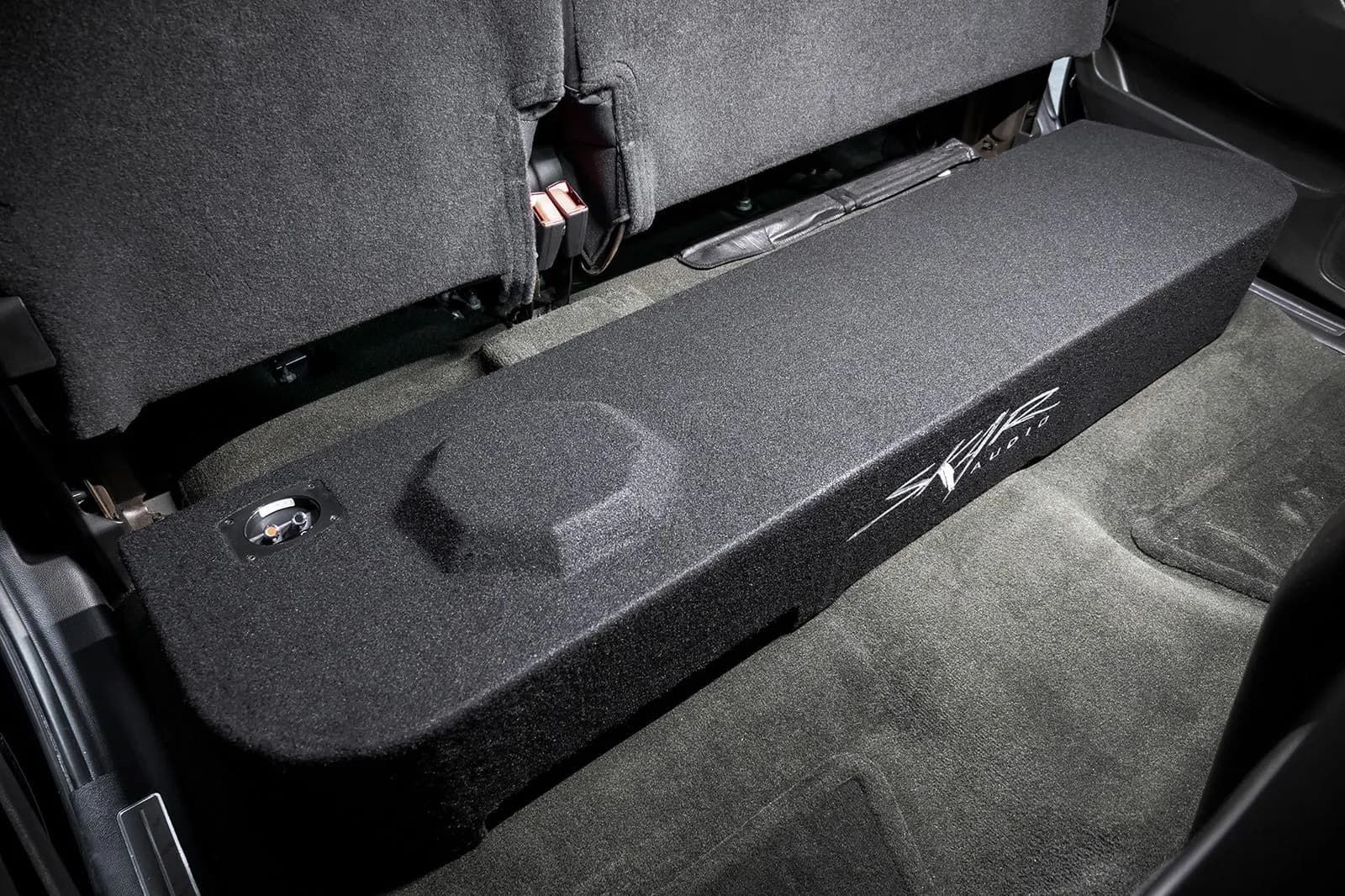 Featured Product Photo 10 for 2014-2018 Chevy Silverado & GMC Sierra Crew Cab Compatible Single 10" Ported Subwoofer Enclosure