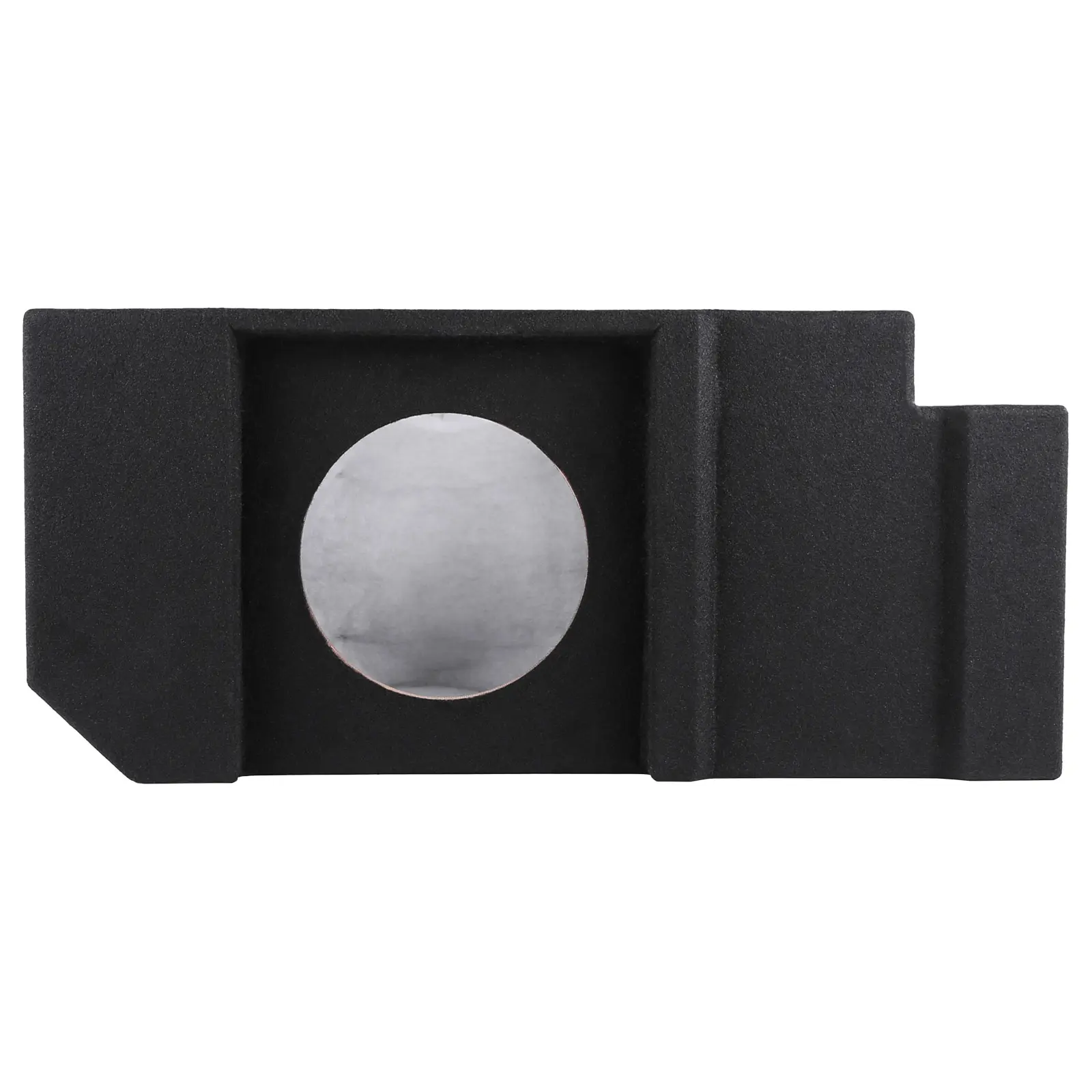 Featured Product Photo 1 for 2019-2025 Chevy Silverado & GMC Sierra Crew Cab Compatible Single 10" Ported Subwoofer Enclosure