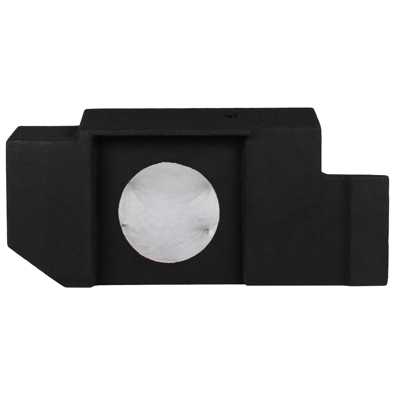 Featured Product Photo 1 for 2019-2025 Chevy Silverado & GMC Sierra Double Cab Compatible Single 10" Ported Subwoofer Enclosure