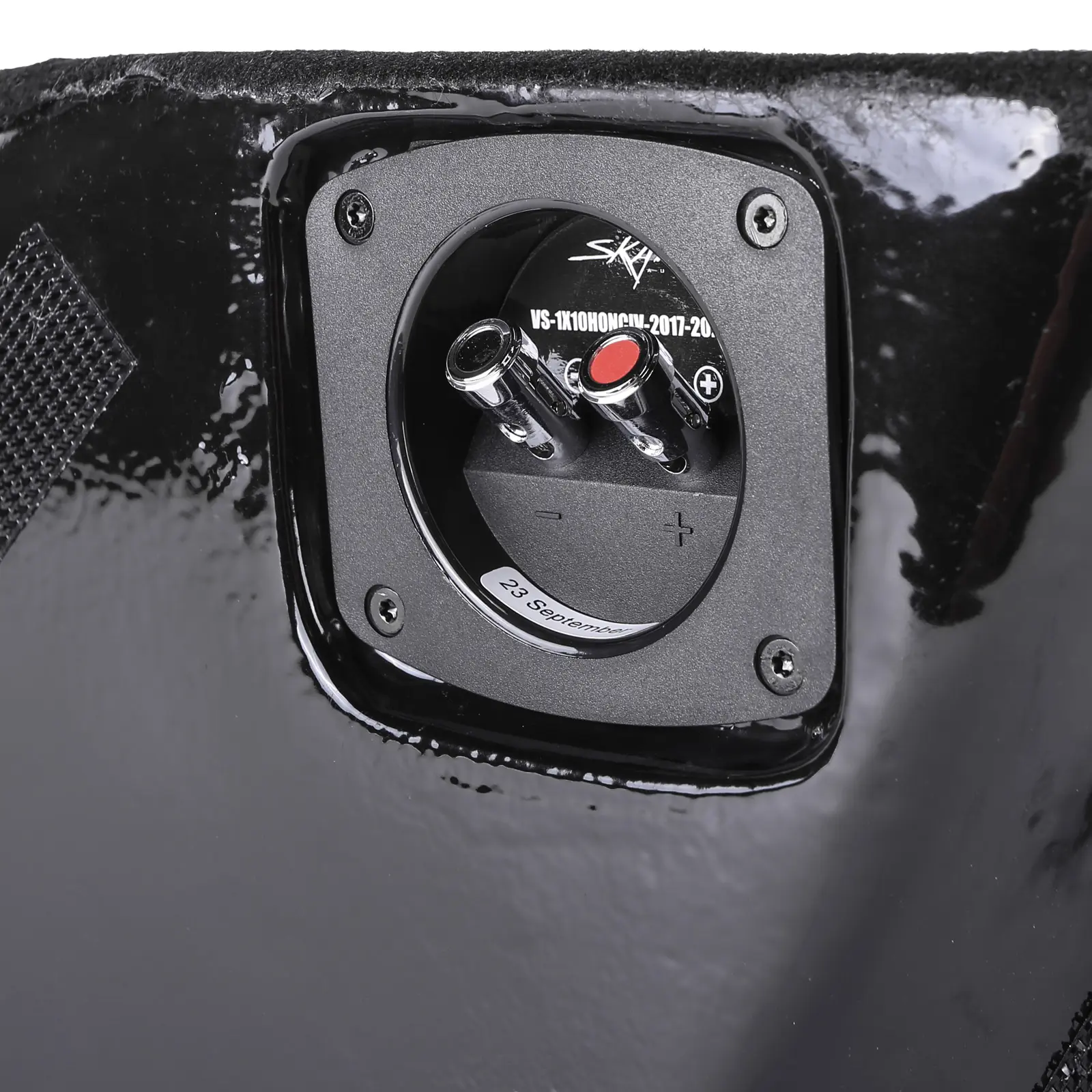 2017-2021 Honda Civic Hatchback Sport Compatible Single 10" Sealed Subwoofer Enclosure #6