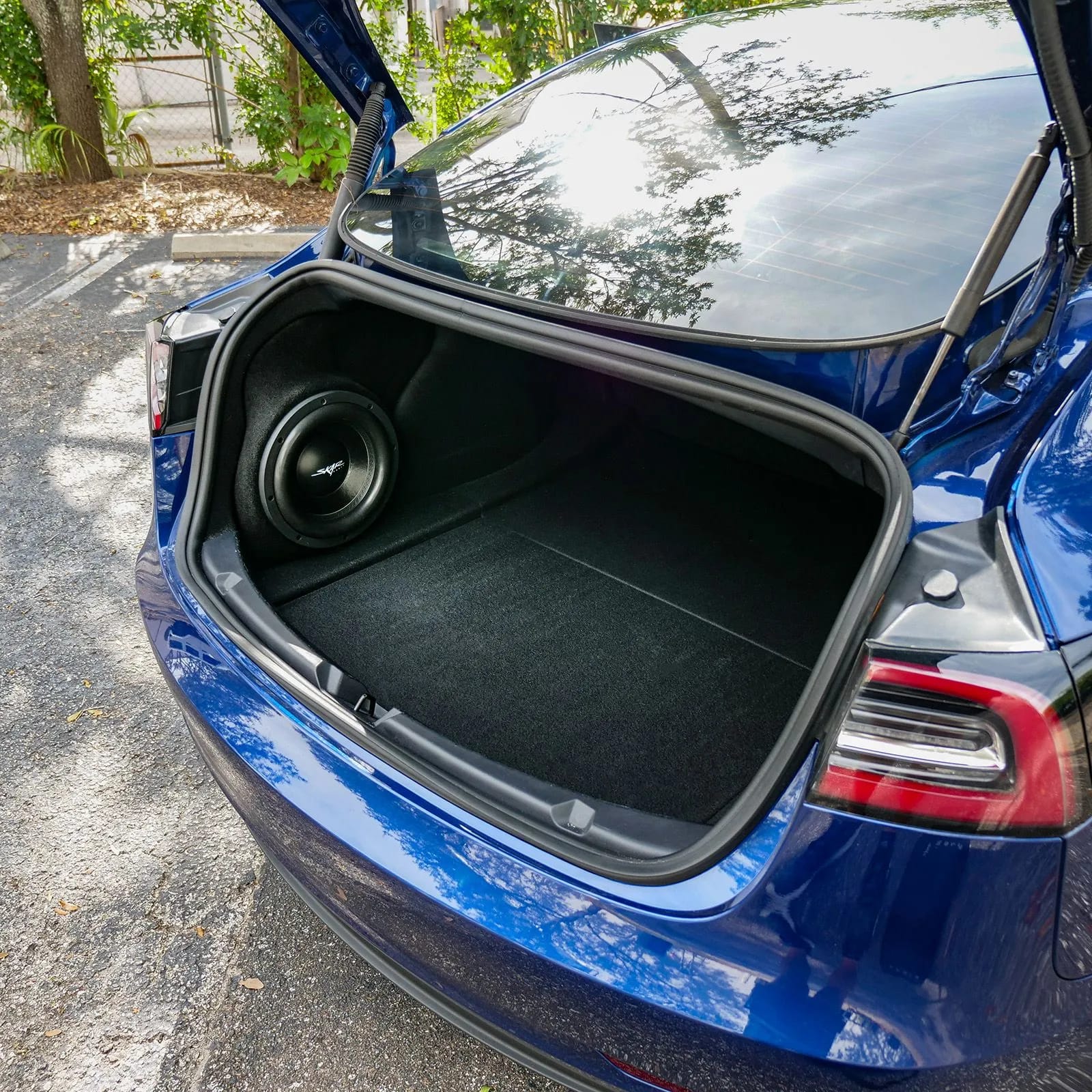 2017-2023 Tesla Model 3 Compatible Single 10" Sealed Subwoofer Enclosure #10