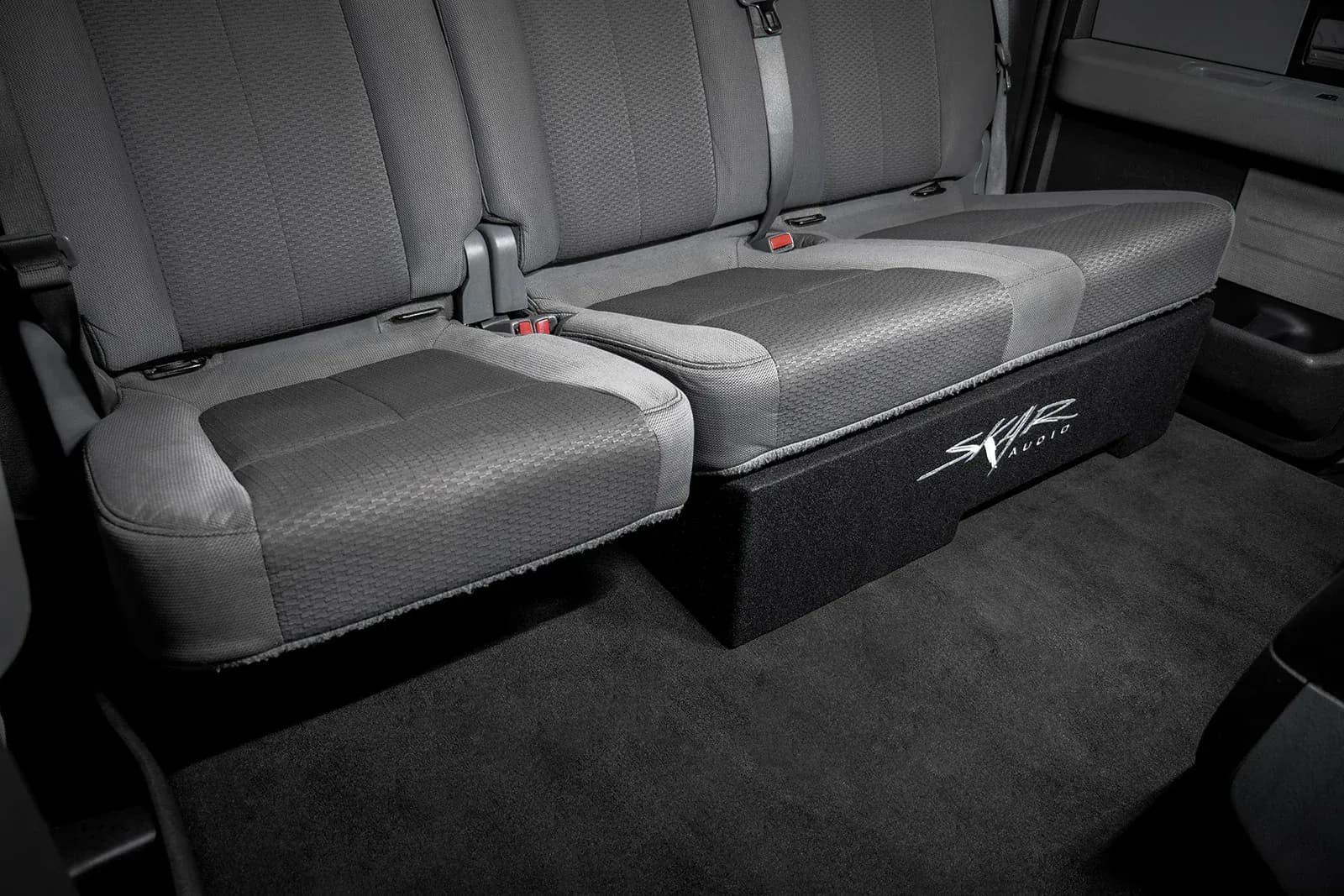 Featured Product Photo 9 for 2009-2014 Ford F-150 Super Crew Cab Compatible Single 12" Ported Subwoofer Enclosure