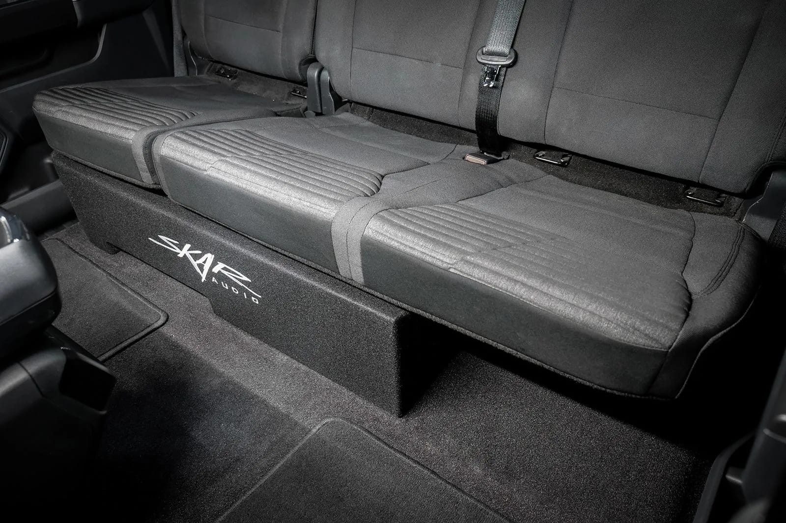 2015-2025 Ford F-150 Super Crew Cab Compatible Single 12" Ported Subwoofer Enclosure #9