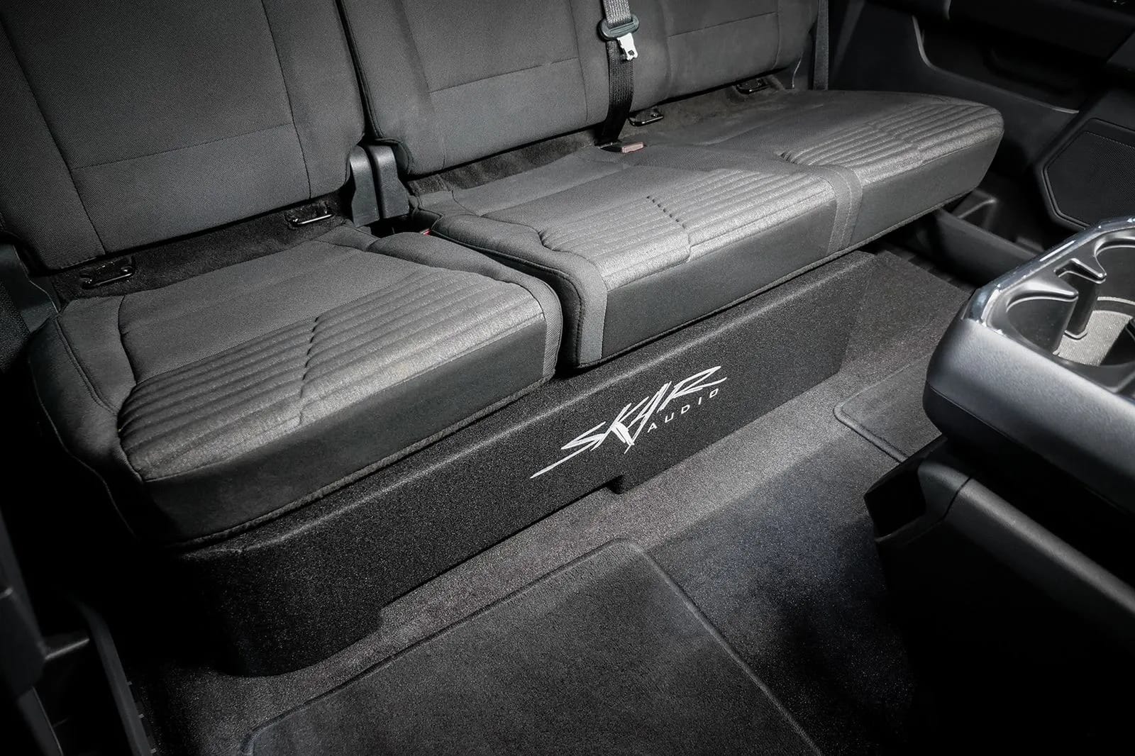 2015-2025 Ford F-150 Super Crew Cab Compatible Single 12" Ported Subwoofer Enclosure #10