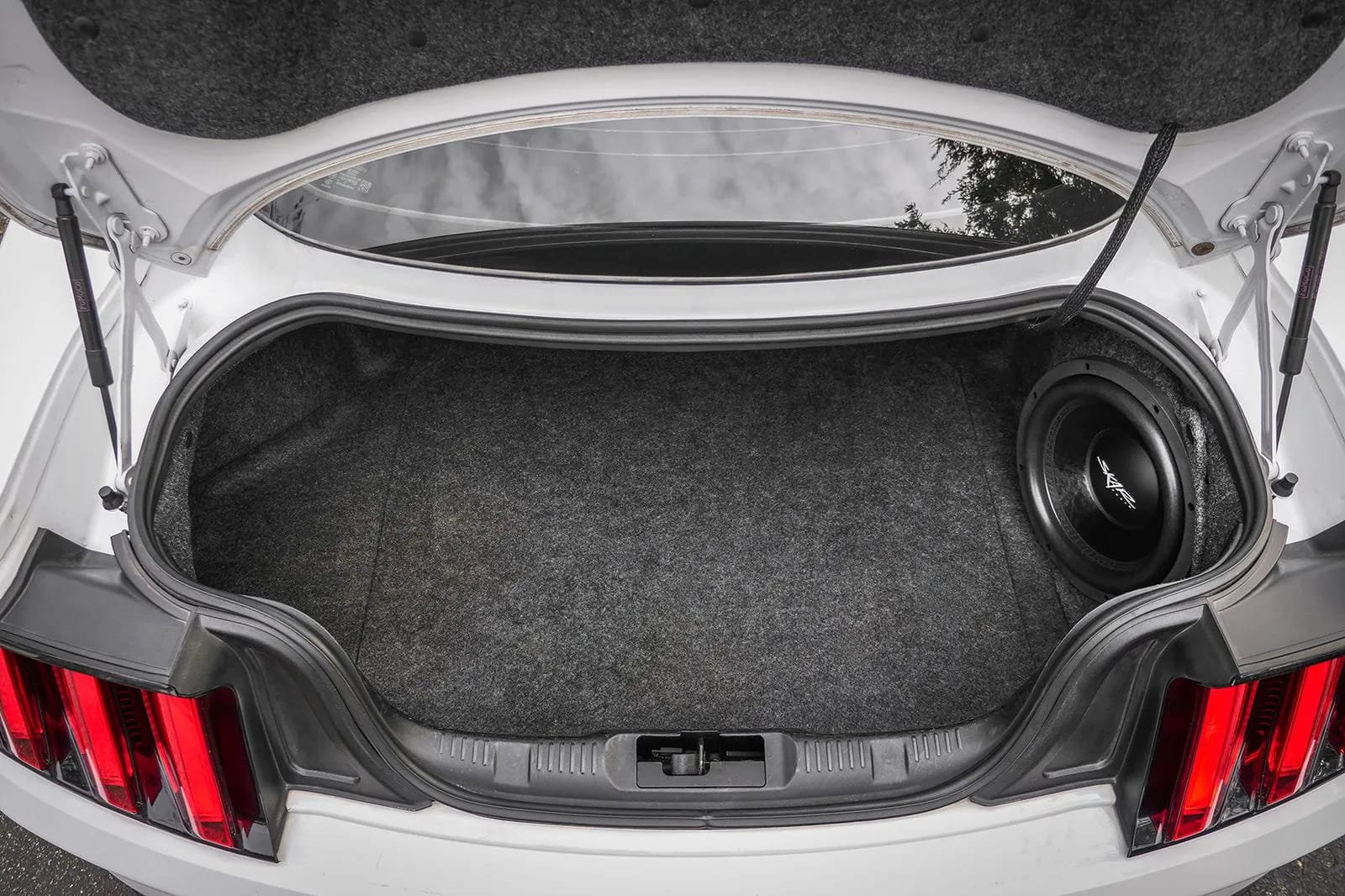 2015-2025 Ford Mustang Compatible Single 12" Sealed Subwoofer Enclosure #11