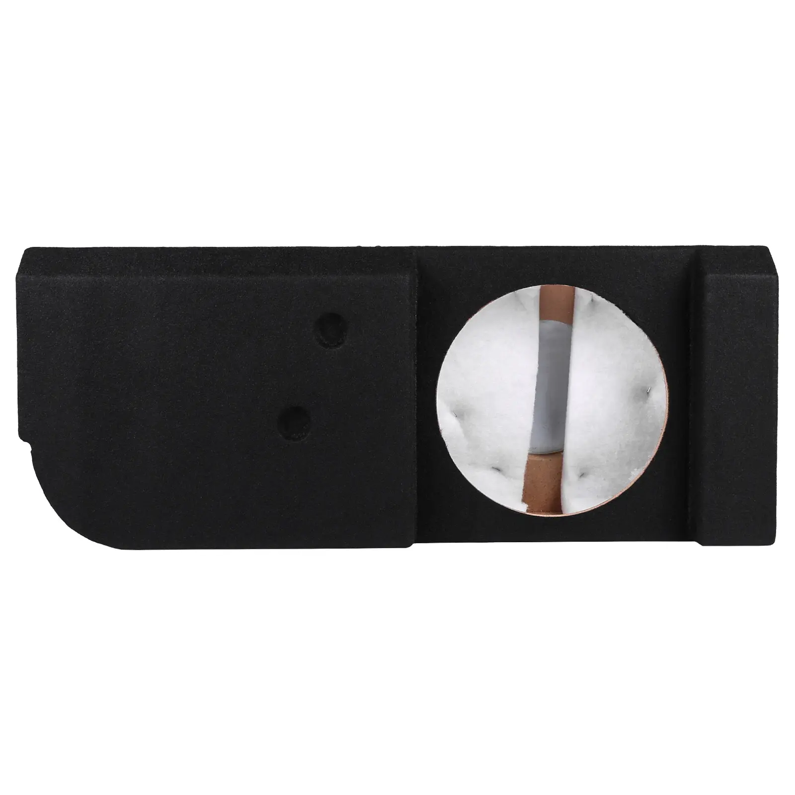 Featured Product Photo 1 for 2017-2025 Ford Super Duty (F-250/350/450) SuperCrew Cab Compatible Single 12" Ported Subwoofer Enclosure