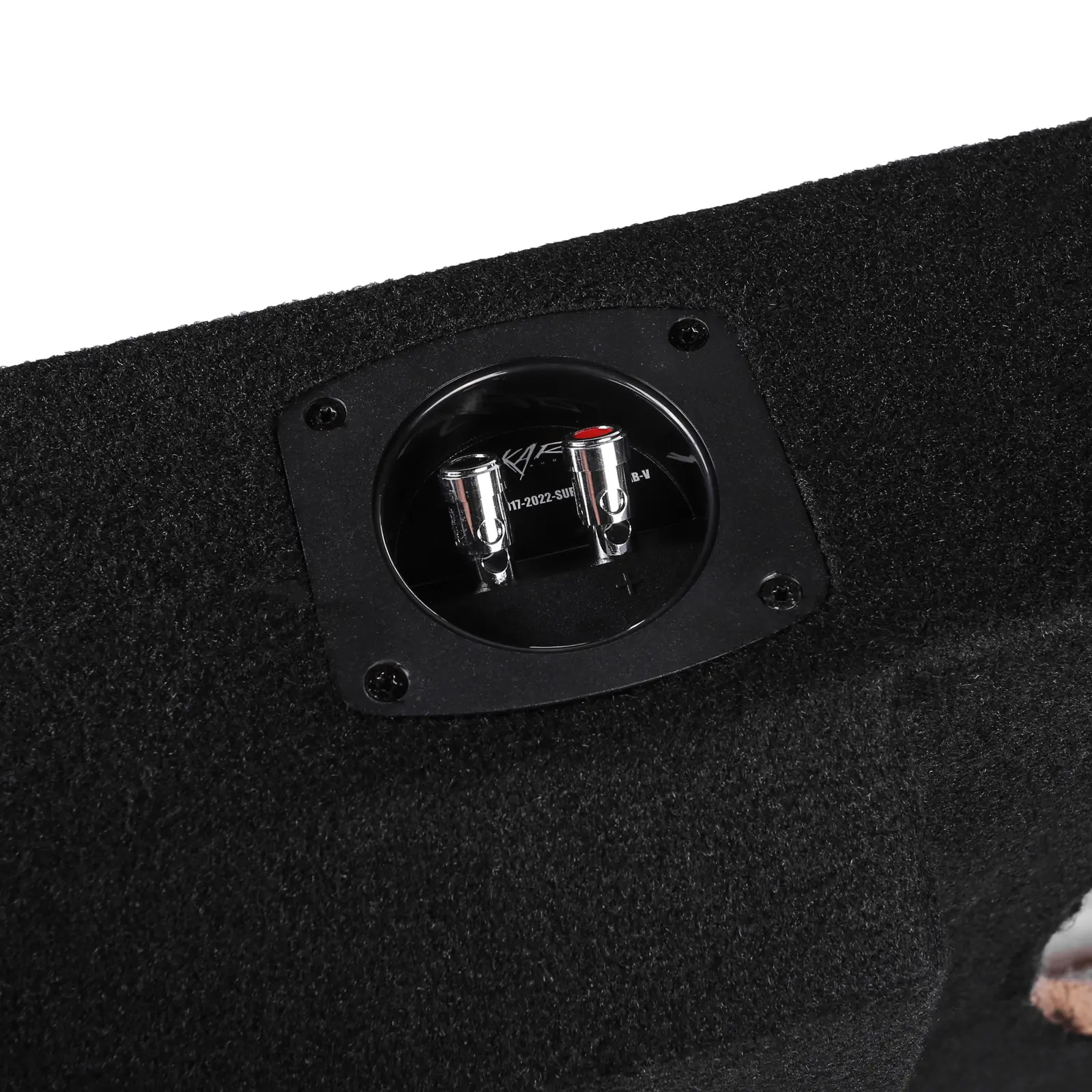 2017-2025 Ford Super Duty (F-250/350/450) SuperCrew Cab Compatible Single 12" Ported Subwoofer Enclosure #6