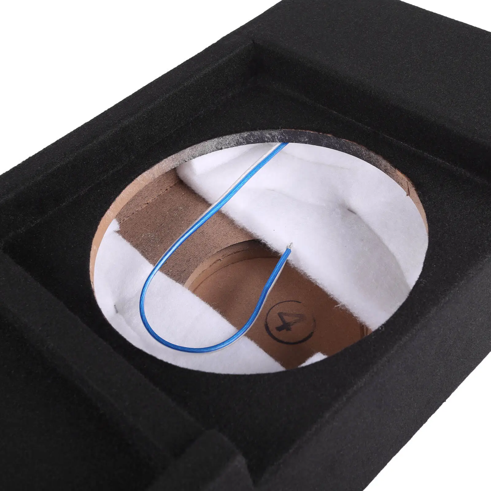 2014-2018 Chevy Silverado & GMC Sierra Crew Cab Compatible Single 12" Ported Subwoofer Enclosure #7