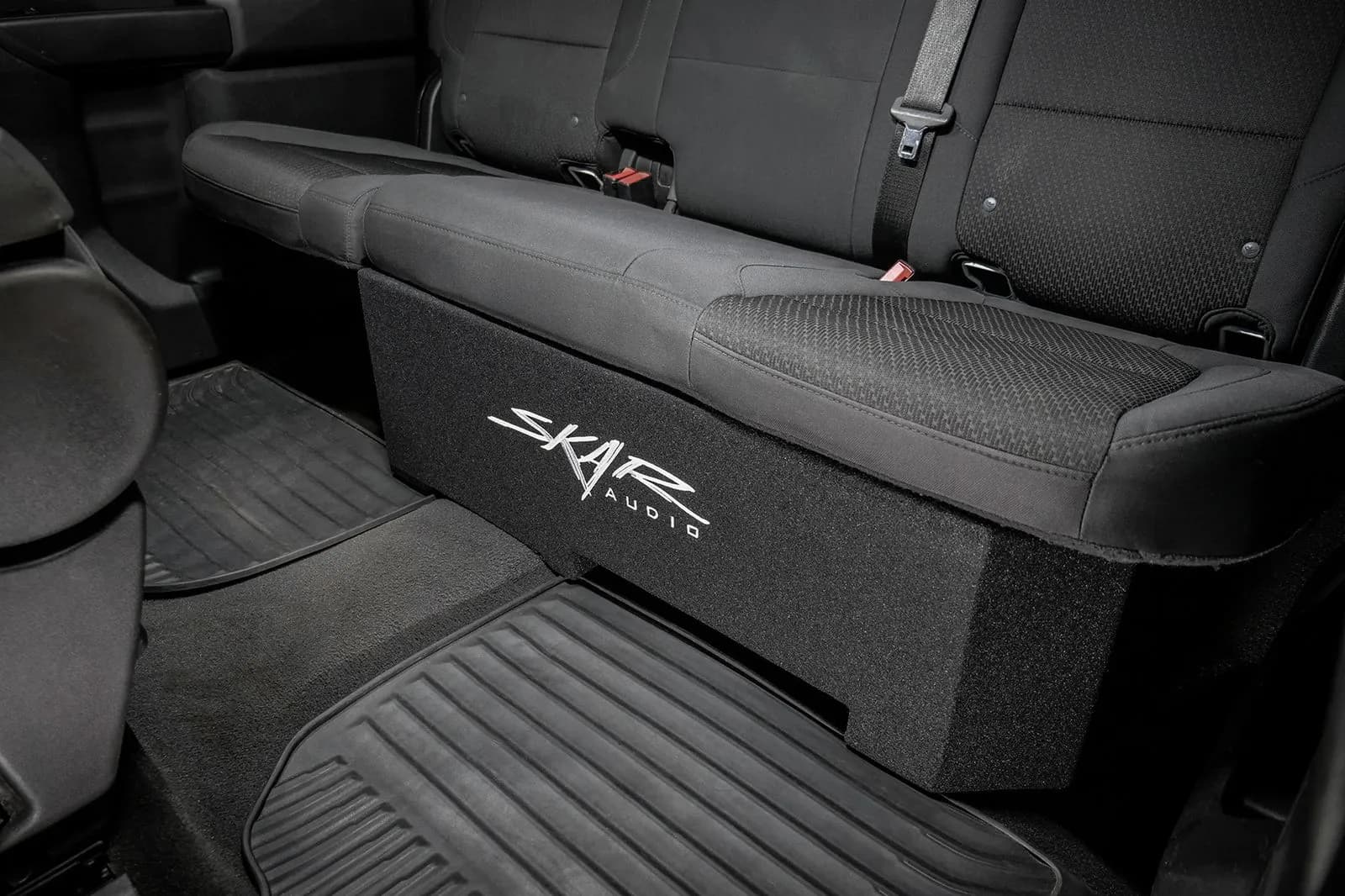 Featured Product Photo 7 for 2019-2025 Chevy Silverado & GMC Sierra Crew Cab Compatible Single 12" Ported Subwoofer Enclosure