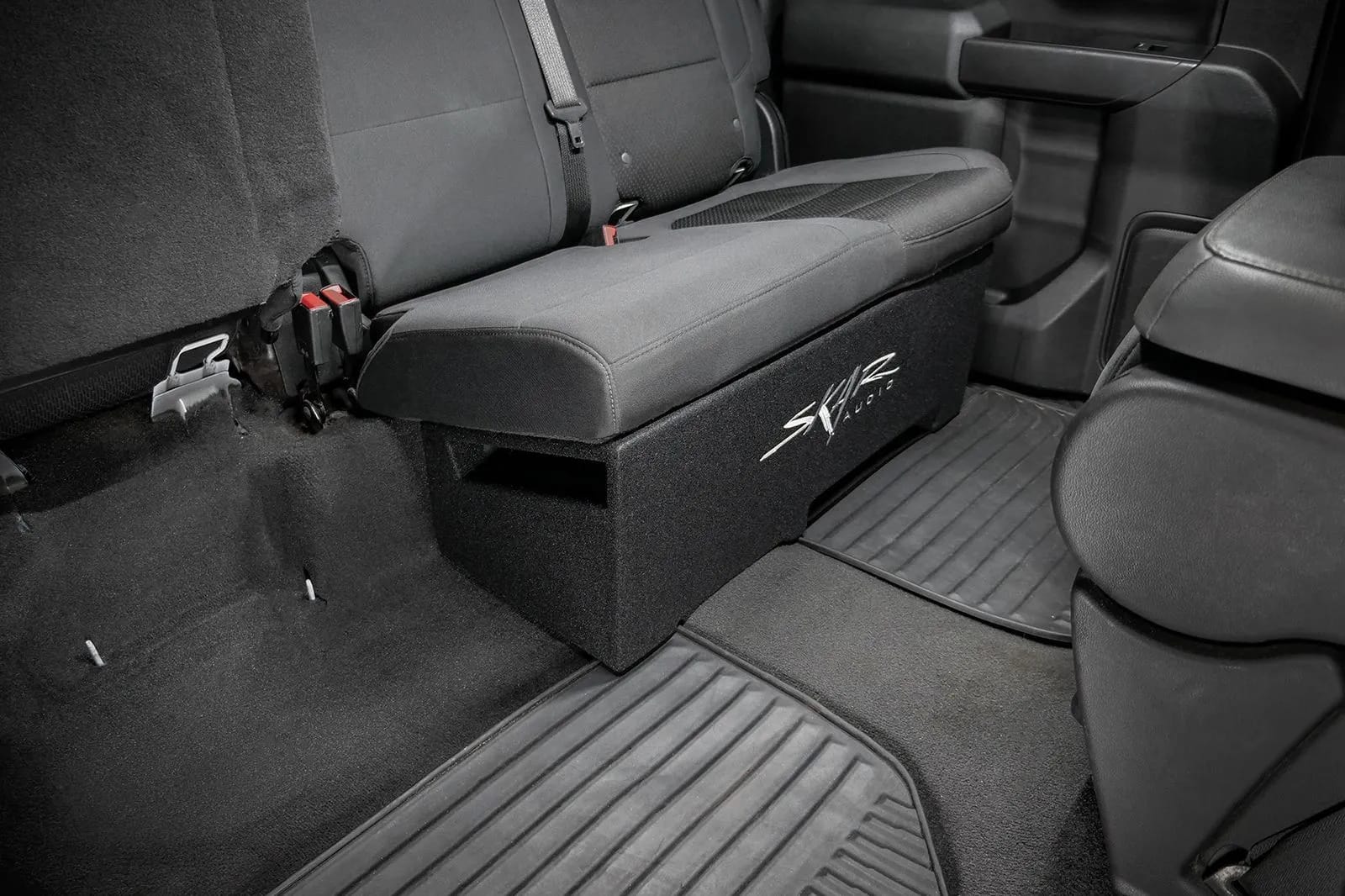 2019-2025 Chevy Silverado & GMC Sierra Crew Cab Compatible Single 12" Ported Subwoofer Enclosure #10