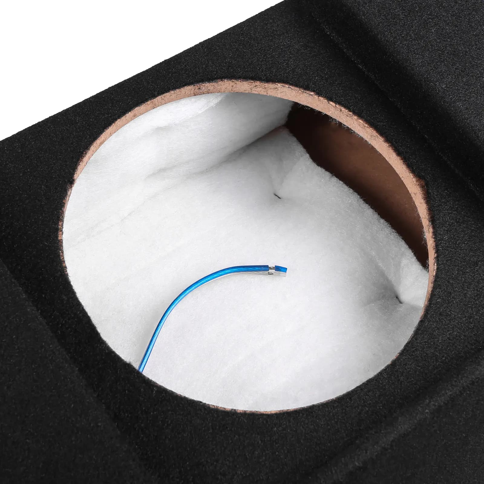 Featured Product Photo 6 for 2019-2025 Chevy Silverado & GMC Sierra Double Cab Compatible Single 12" Ported Subwoofer Enclosure