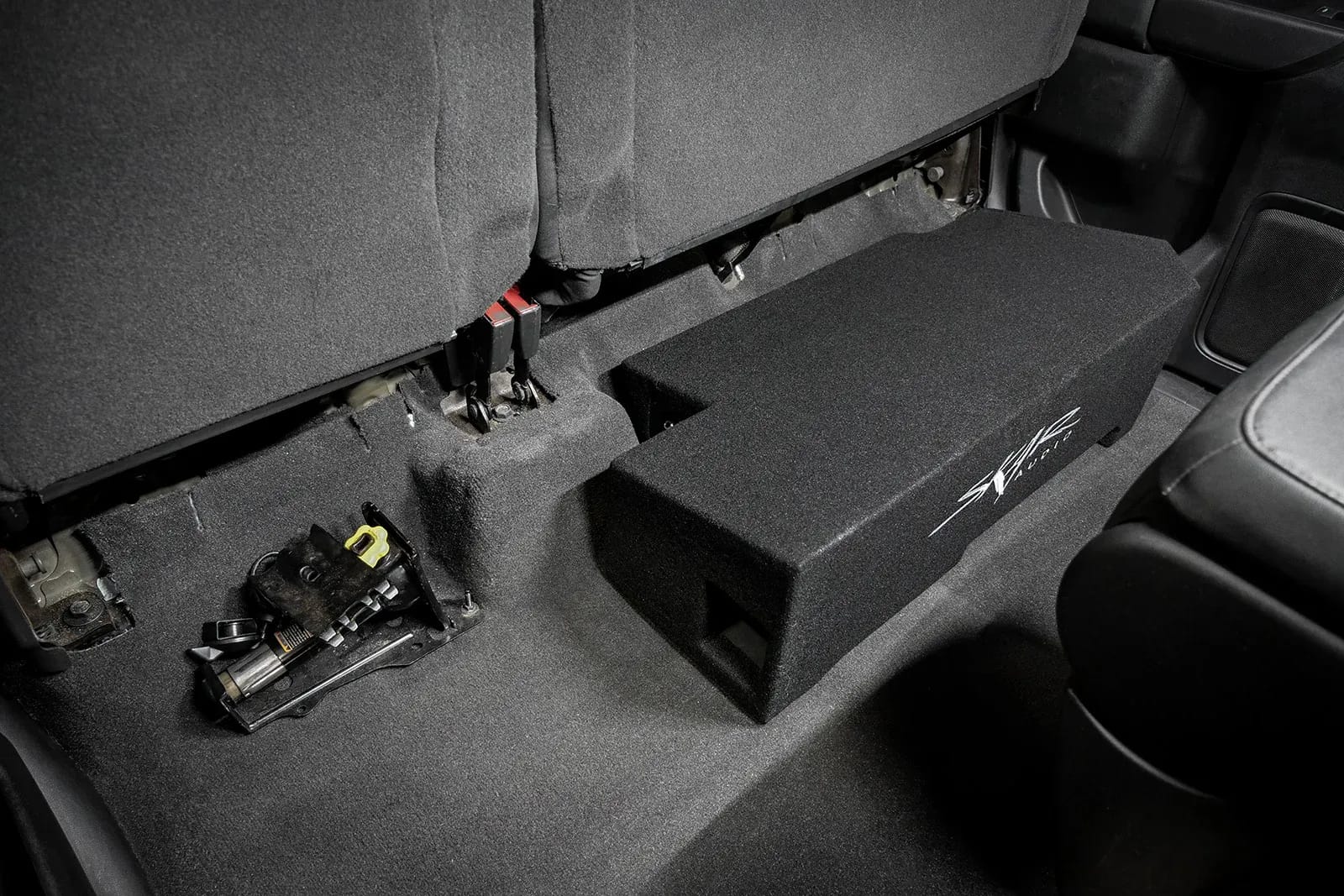 2019-2025 Chevy Silverado & GMC Sierra Double Cab Compatible Single 12" Ported Subwoofer Enclosure #11