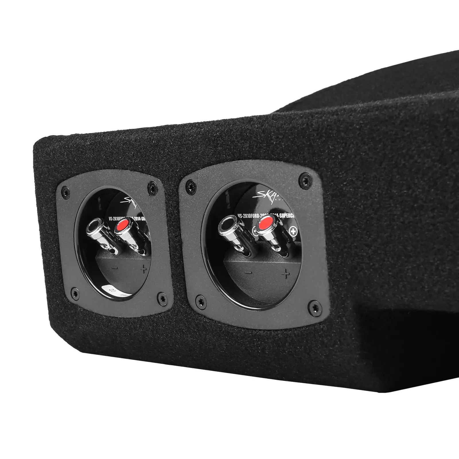 Featured Product Photo 5 for 2009-2014 Ford F-150 Super Crew Cab Compatible Dual 10" Ported Subwoofer Enclosure