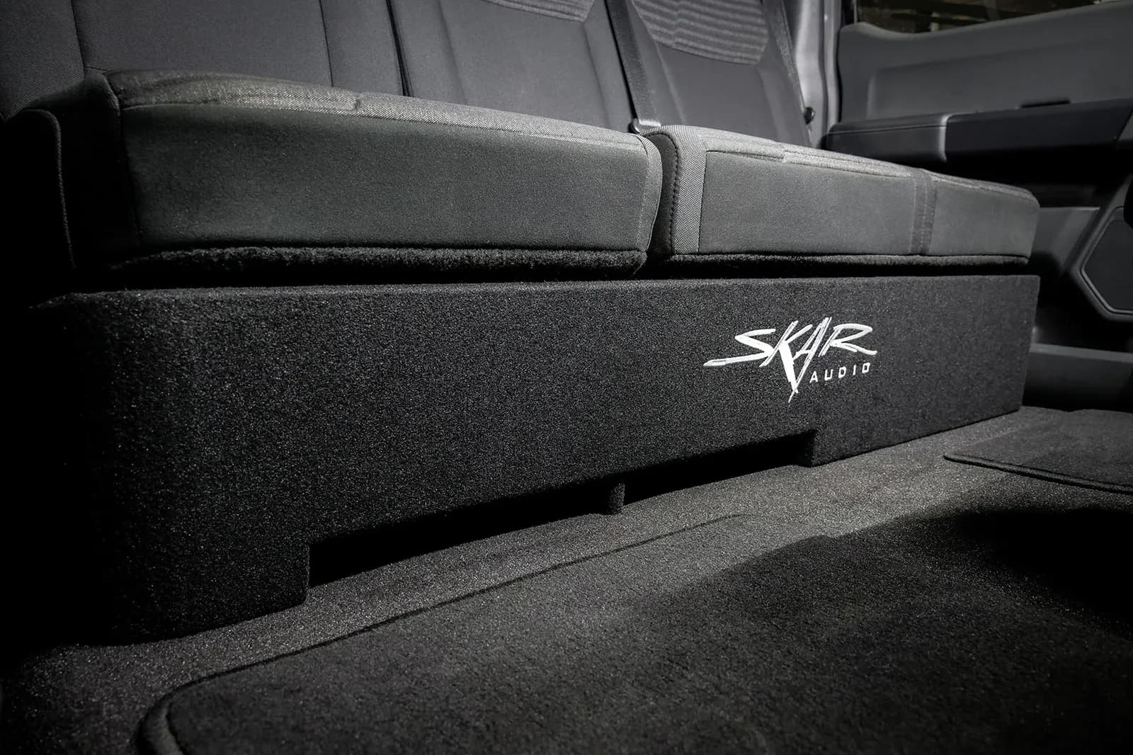 Featured Product Photo 8 for 2015-2025 Ford F-150 Super Crew Cab Compatible Dual 10" Ported Subwoofer Enclosure