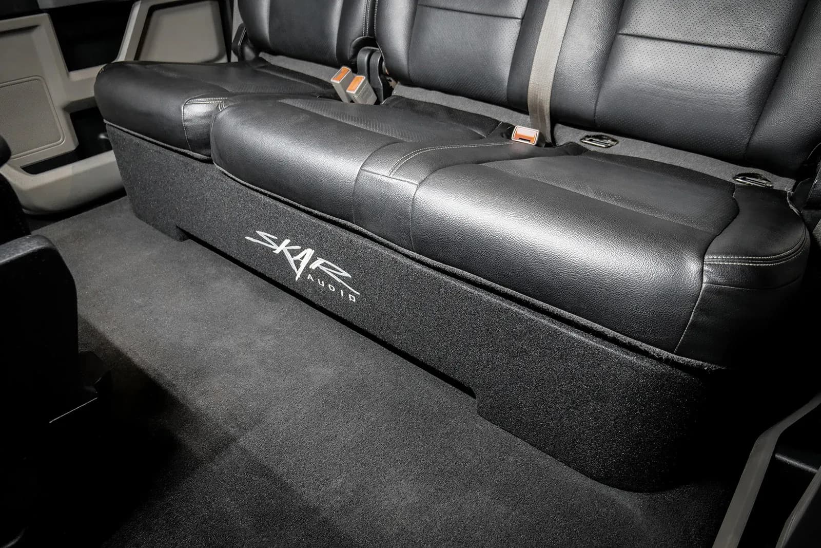 Featured Product Photo 9 for 2017-2025 Ford Super Duty (F-250/350/450) SuperCrew Cab Compatible Dual 10" Ported Subwoofer Enclosure