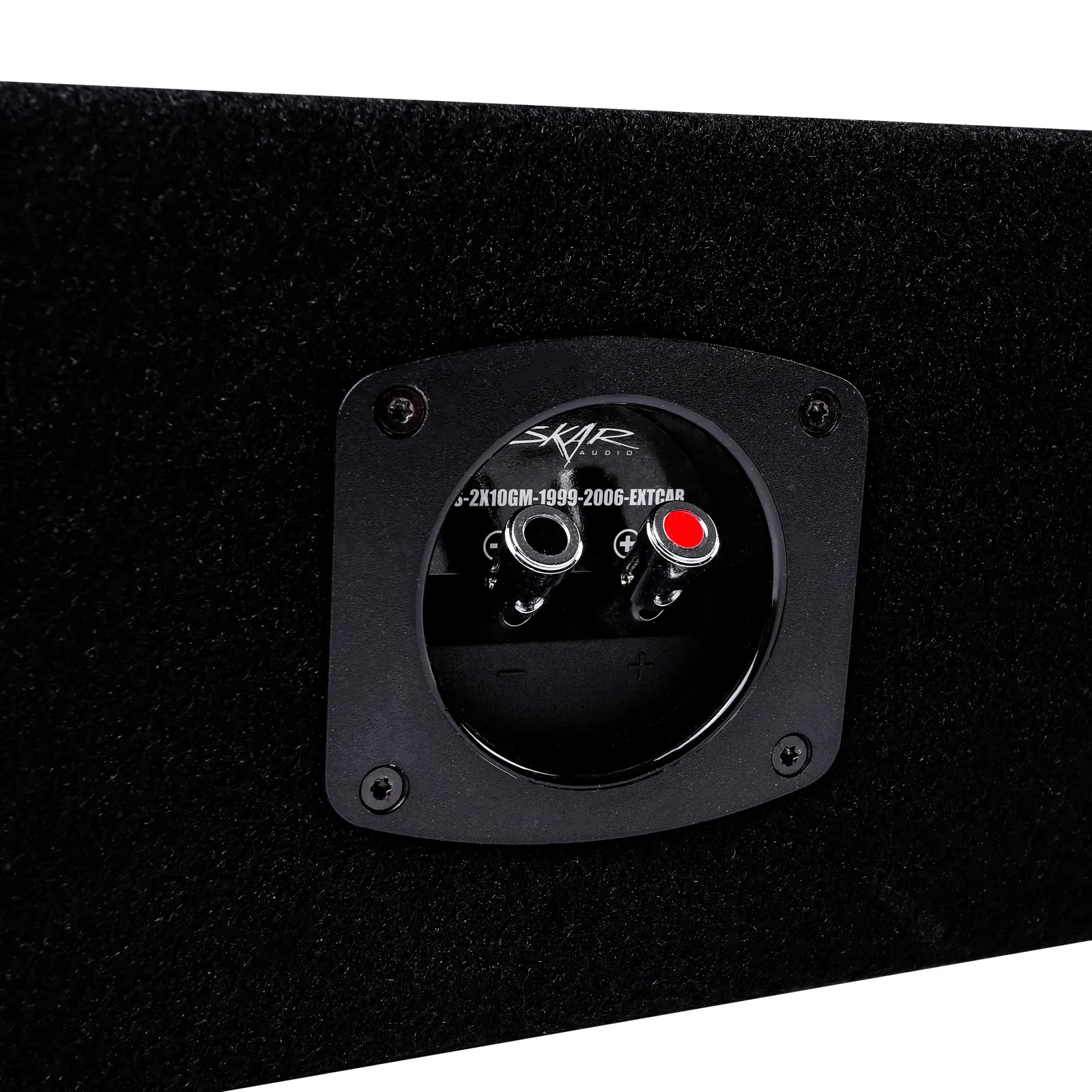 1999-2006 Chevy Silverado & GMC Sierra Extended Cab Compatible Dual 10" Subwoofer Enclosure #5
