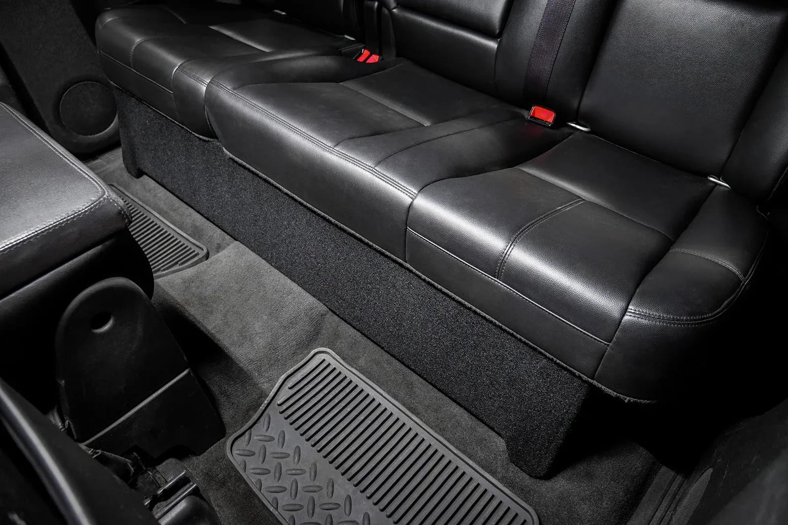 2007-2013 Chevy Silverado & GMC Sierra Crew Cab Compatible Dual 10" Subwoofer Enclosure #7