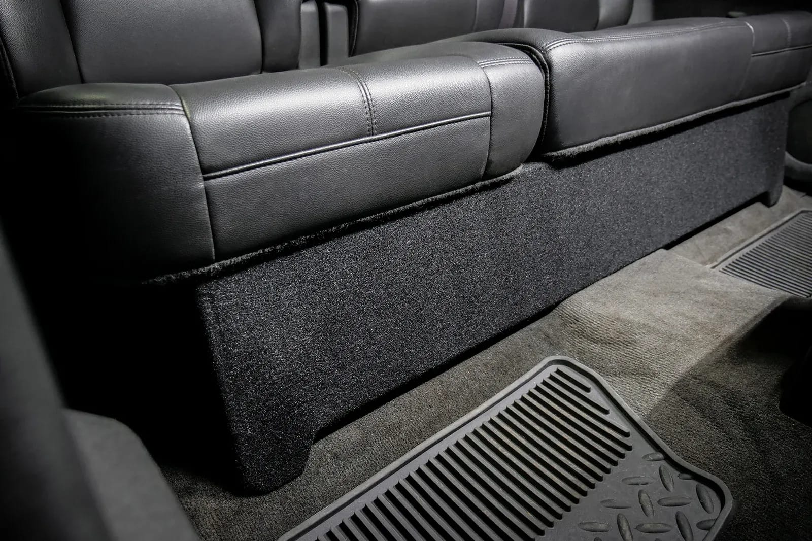 2007-2013 Chevy Silverado & GMC Sierra Crew Cab Compatible Dual 10" Subwoofer Enclosure #8