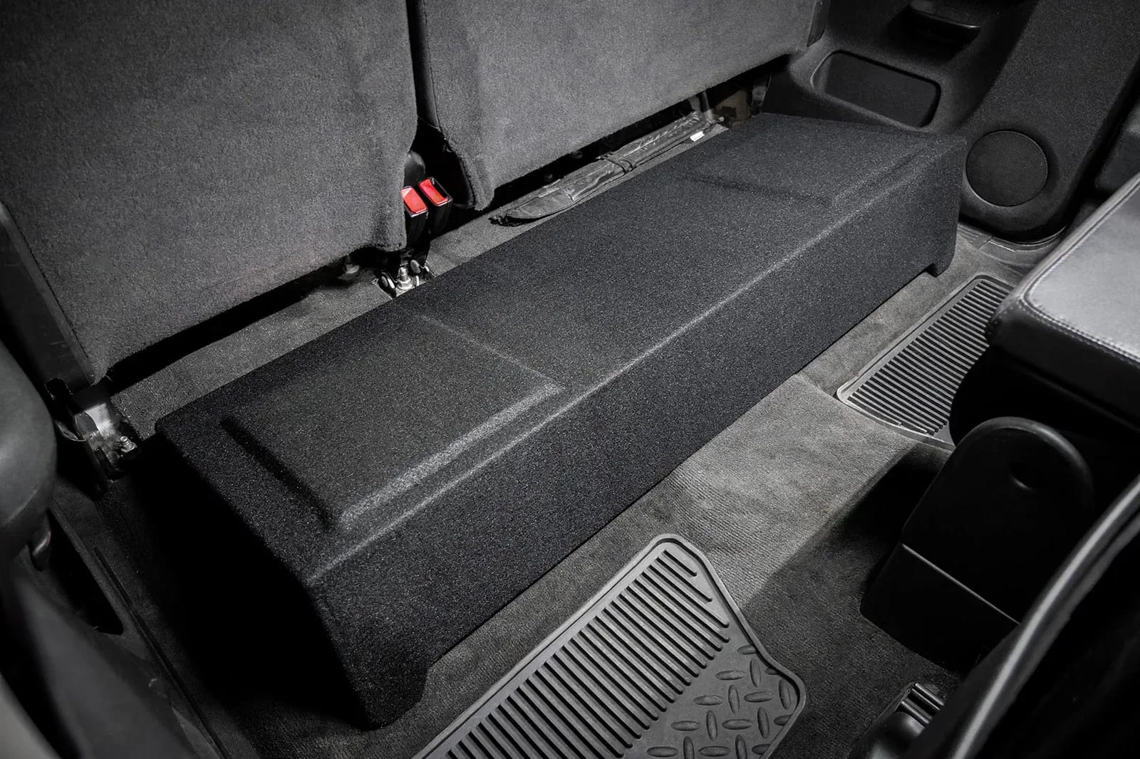 2007-2013 Chevy Silverado & GMC Sierra Crew Cab Compatible Dual 10" Subwoofer Enclosure #9