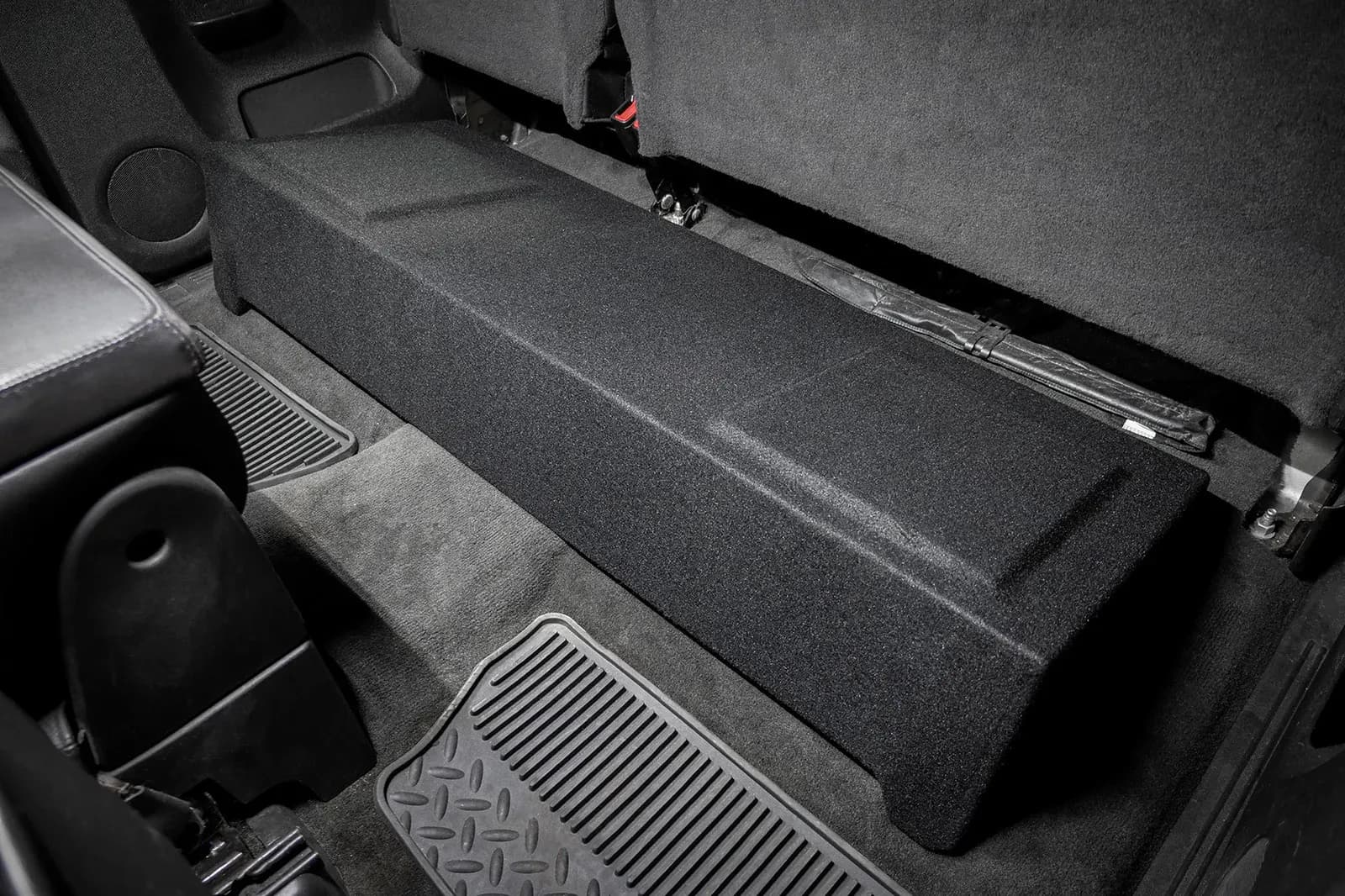 Featured Product Photo 9 for 2007-2013 Chevy Silverado & GMC Sierra Crew Cab Compatible Dual 10" Subwoofer Enclosure