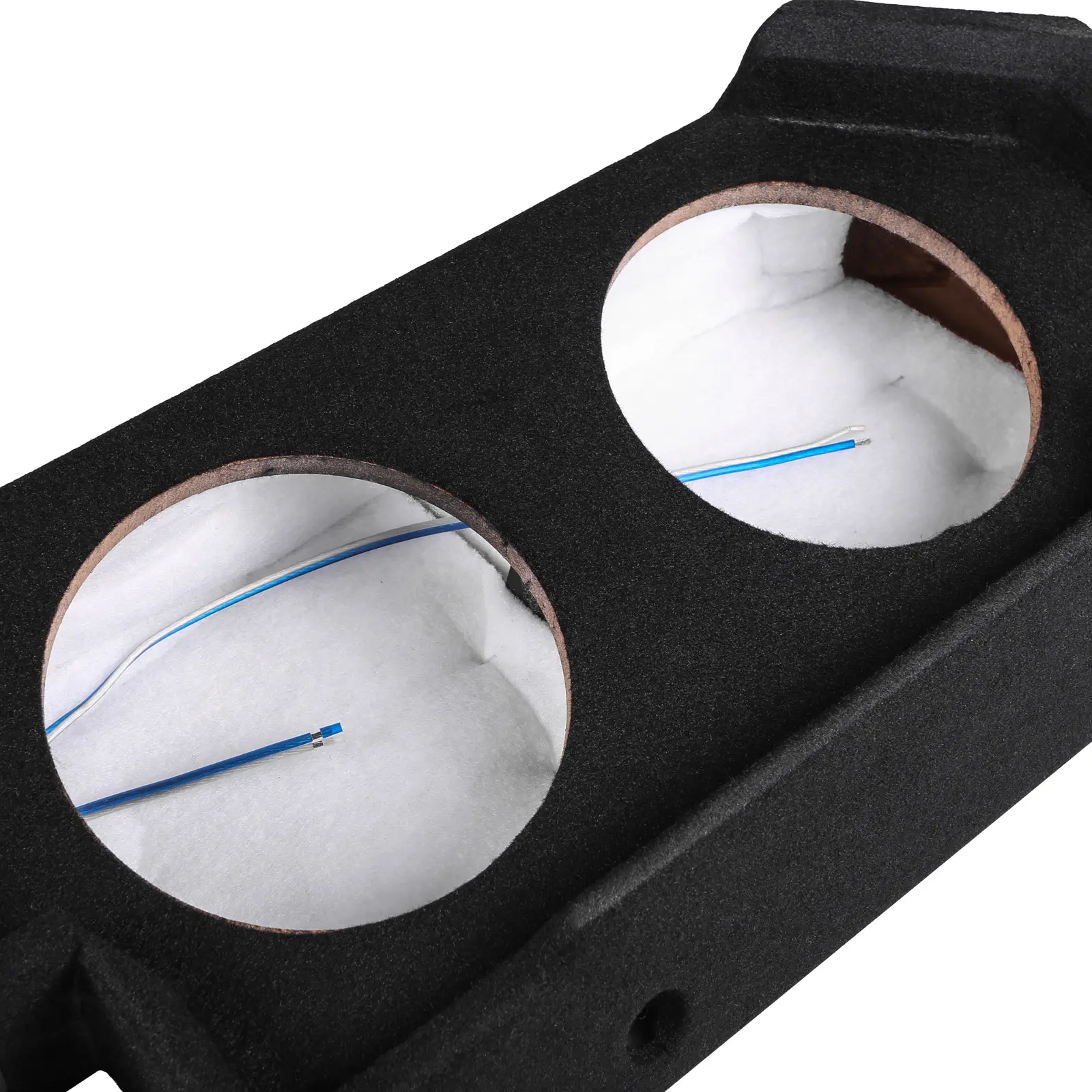 2019-2025 Chevy Silverado & GMC Sierra Double Cab Compatible Dual 10" Ported Subwoofer Enclosure #7