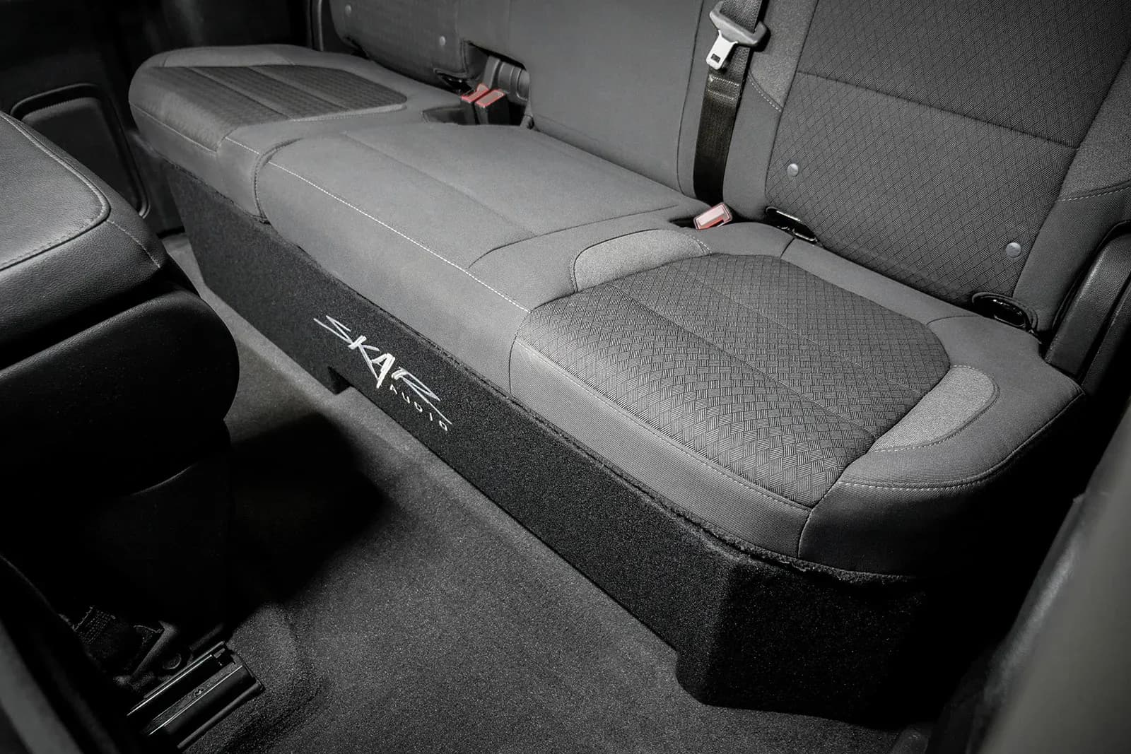 Featured Product Photo 8 for 2019-2025 Chevy Silverado & GMC Sierra Double Cab Compatible Dual 10" Ported Subwoofer Enclosure