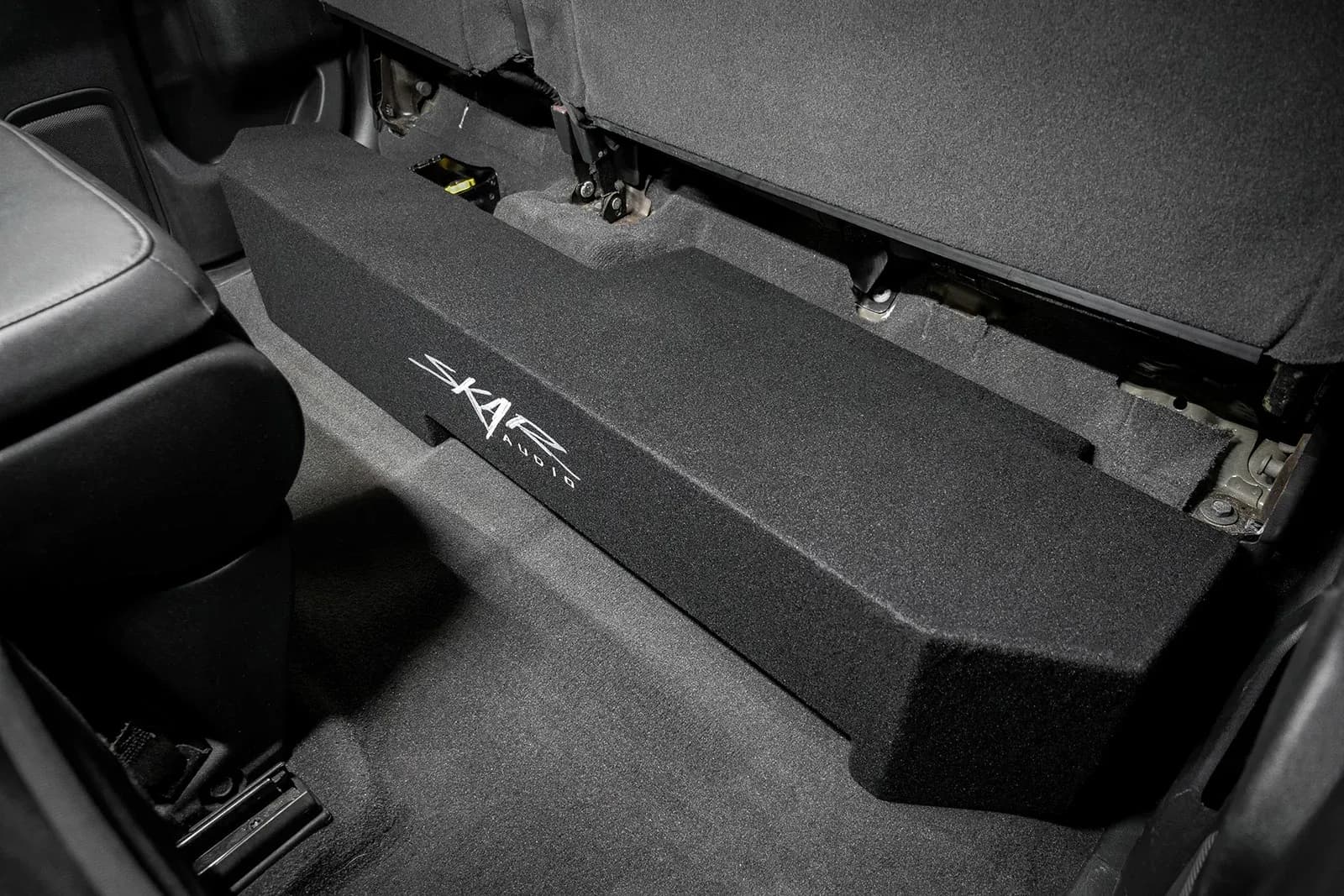 Featured Product Photo 10 for 2019-2025 Chevy Silverado & GMC Sierra Double Cab Compatible Dual 10" Ported Subwoofer Enclosure