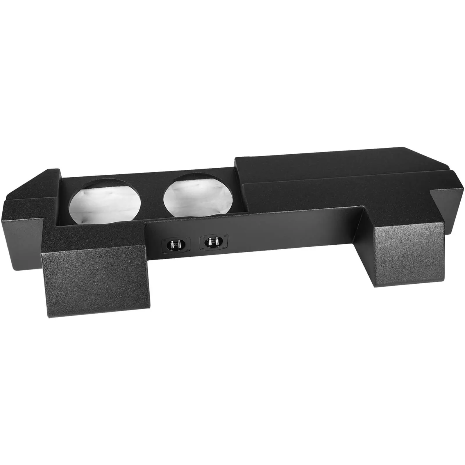 2019-2024 Ram 1500 (5th Gen) Crew Cab Compatible Dual 10" Ported Armor Coated Subwoofer Enclosure #1