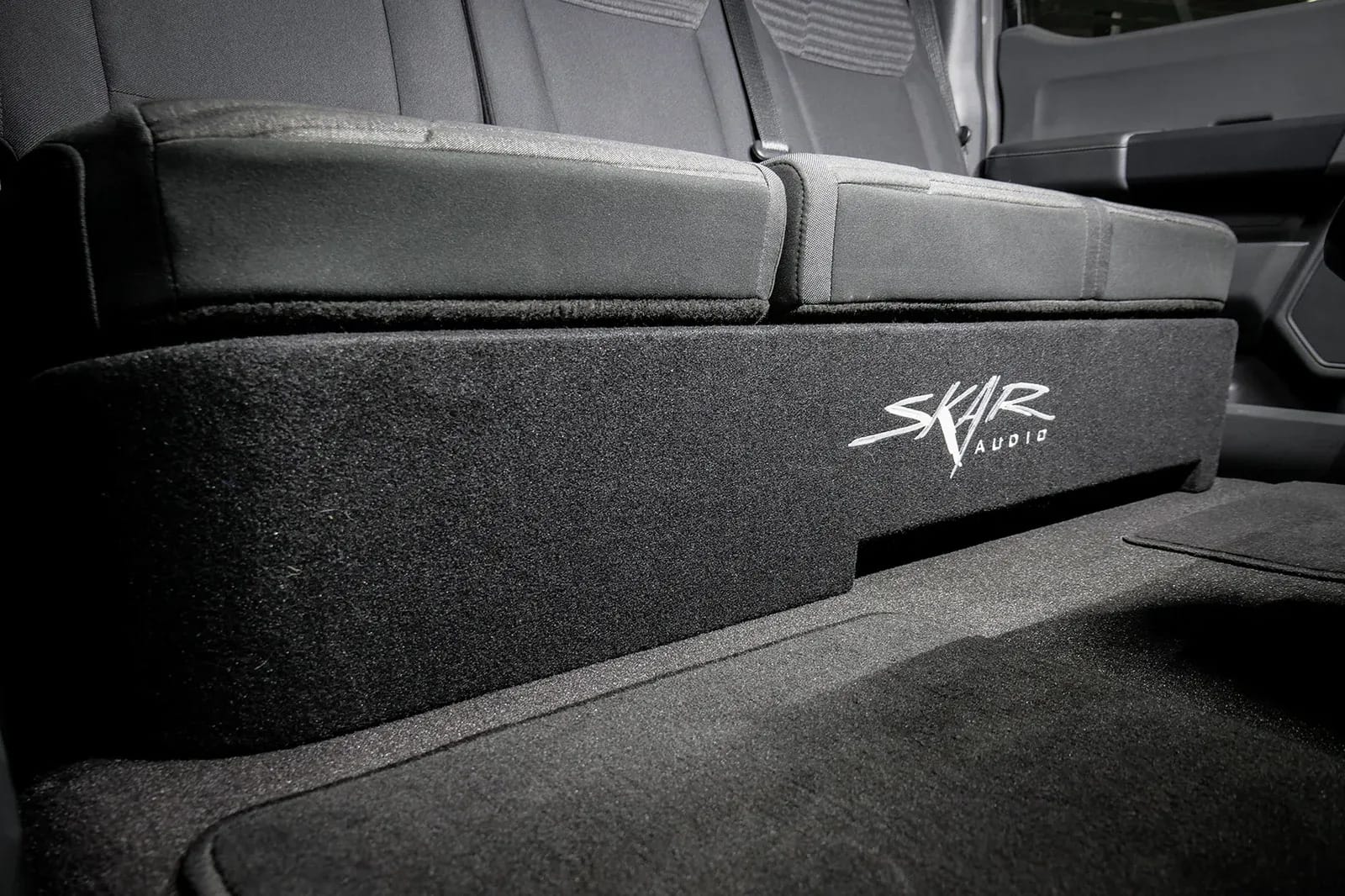 2015-2025 Ford F-150 Super Crew Cab Compatible Dual 12" Ported Subwoofer Enclosure #9