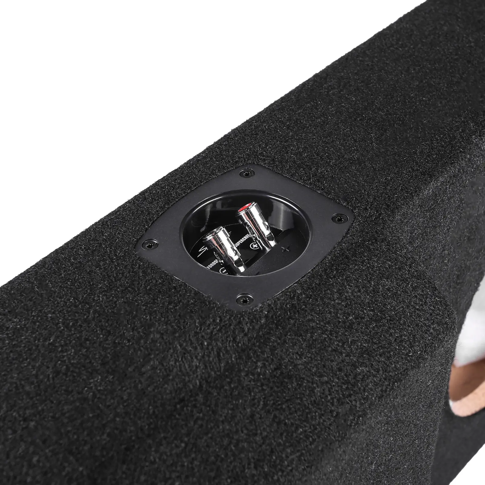 Featured Product Photo 6 for 2017-2025 Ford Super Duty (F-250/350/450) SuperCrew Cab Compatible Dual 12" Ported Subwoofer Enclosure