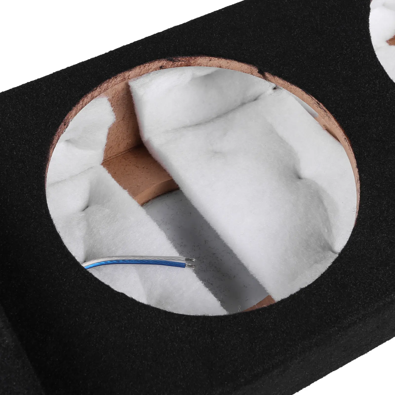 2017-2025 Ford Super Duty (F-250/350/450) SuperCrew Cab Compatible Dual 12" Ported Subwoofer Enclosure #8