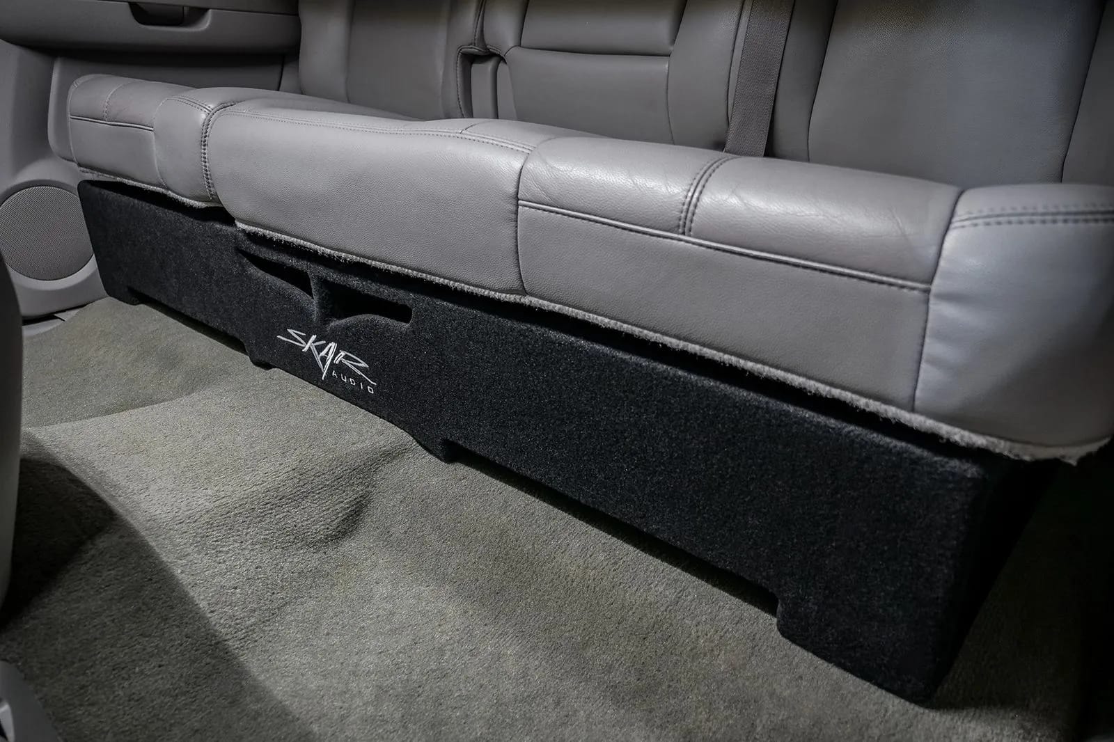 2007-2013 Chevy Silverado & GMC Sierra Crew Cab Compatible Dual 12" Subwoofer Enclosure #10