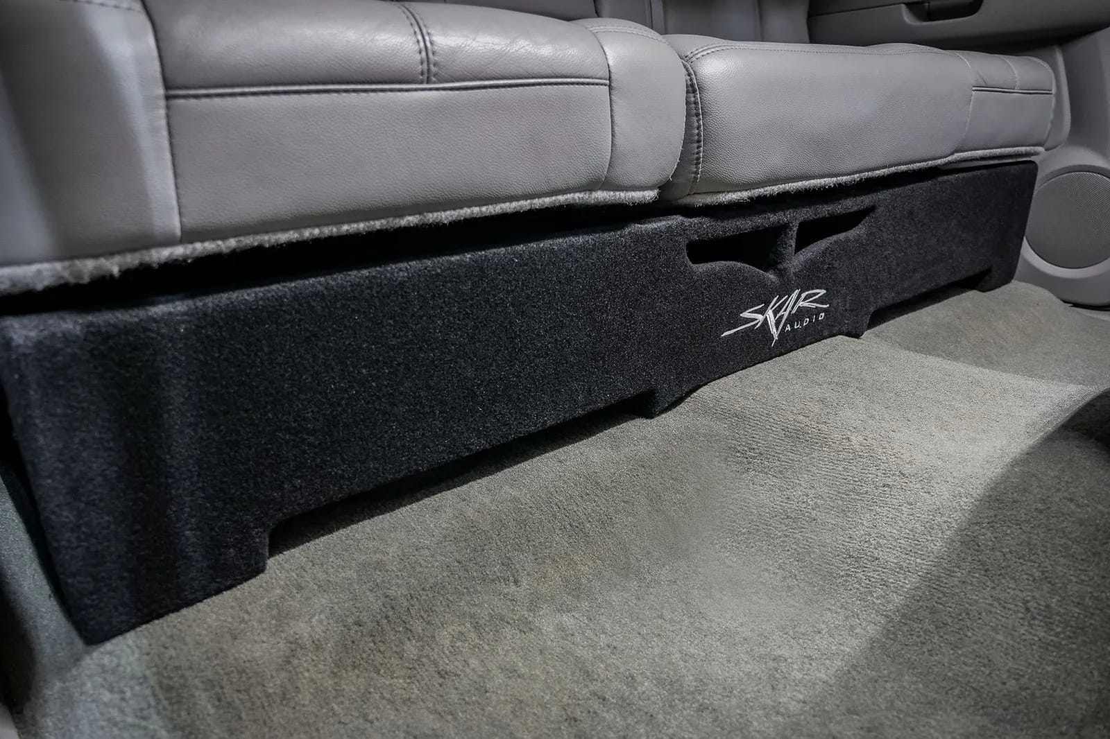 2007-2013 Chevy Silverado & GMC Sierra Crew Cab Compatible Dual 12" Subwoofer Enclosure #12