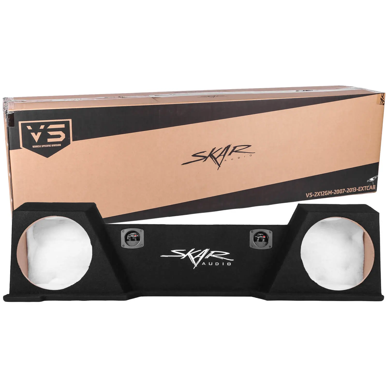 Featured Product Photo 6 for 2007-2013 Chevy Silverado & GMC Sierra Extended Cab Compatible Dual 12" Subwoofer Enclosure