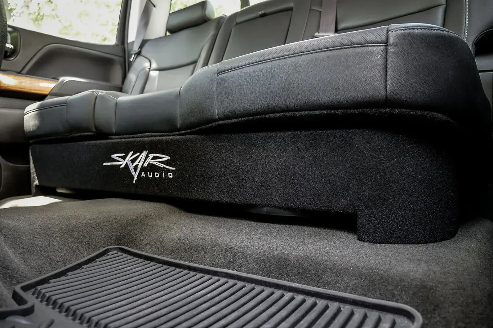 Featured Product Photo 6 for 2014-2018 Chevy Silverado & GMC Sierra Crew Cab Compatible Dual 12" Subwoofer Enclosure